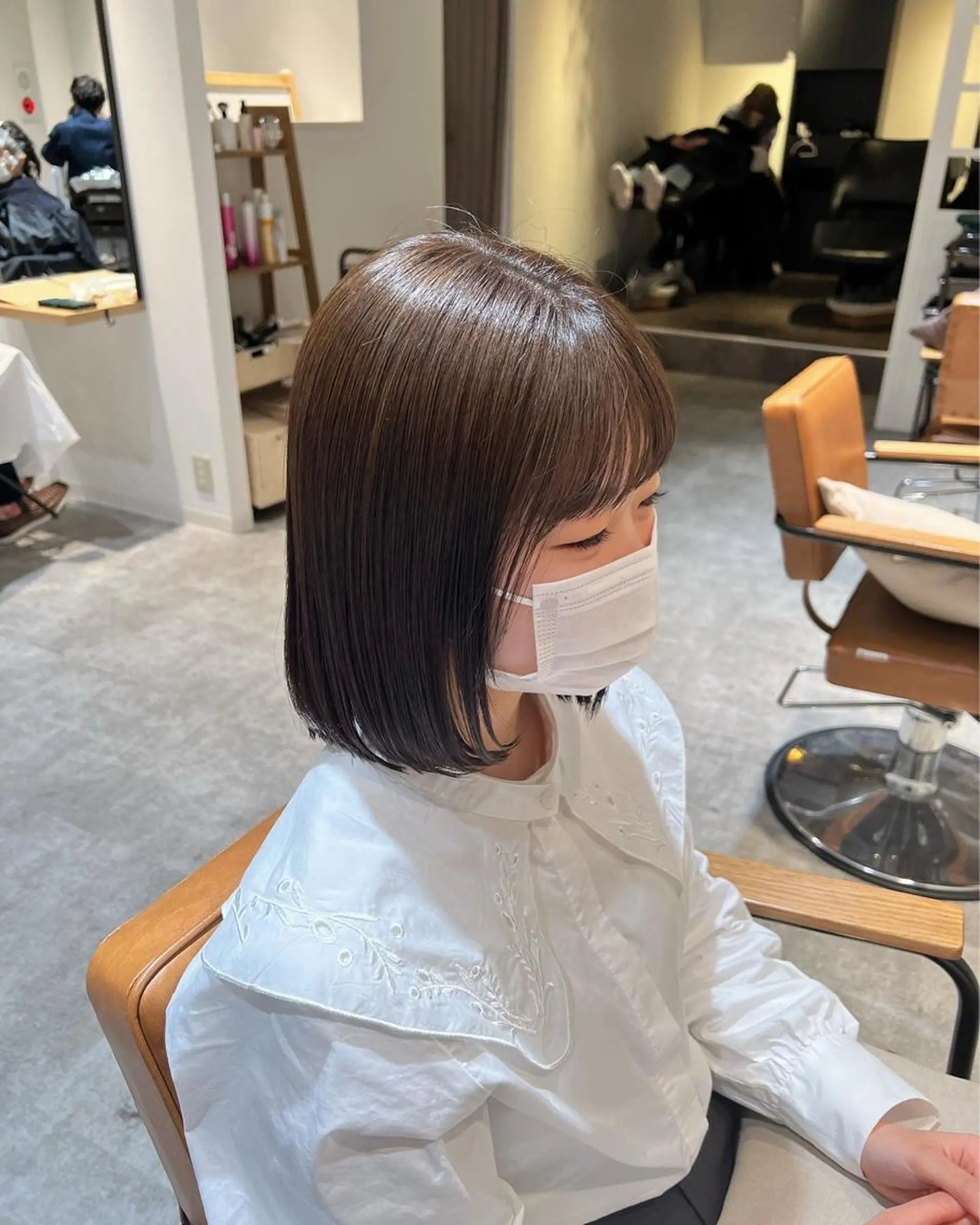 ミディアム mai 🌷のヘアスタイル