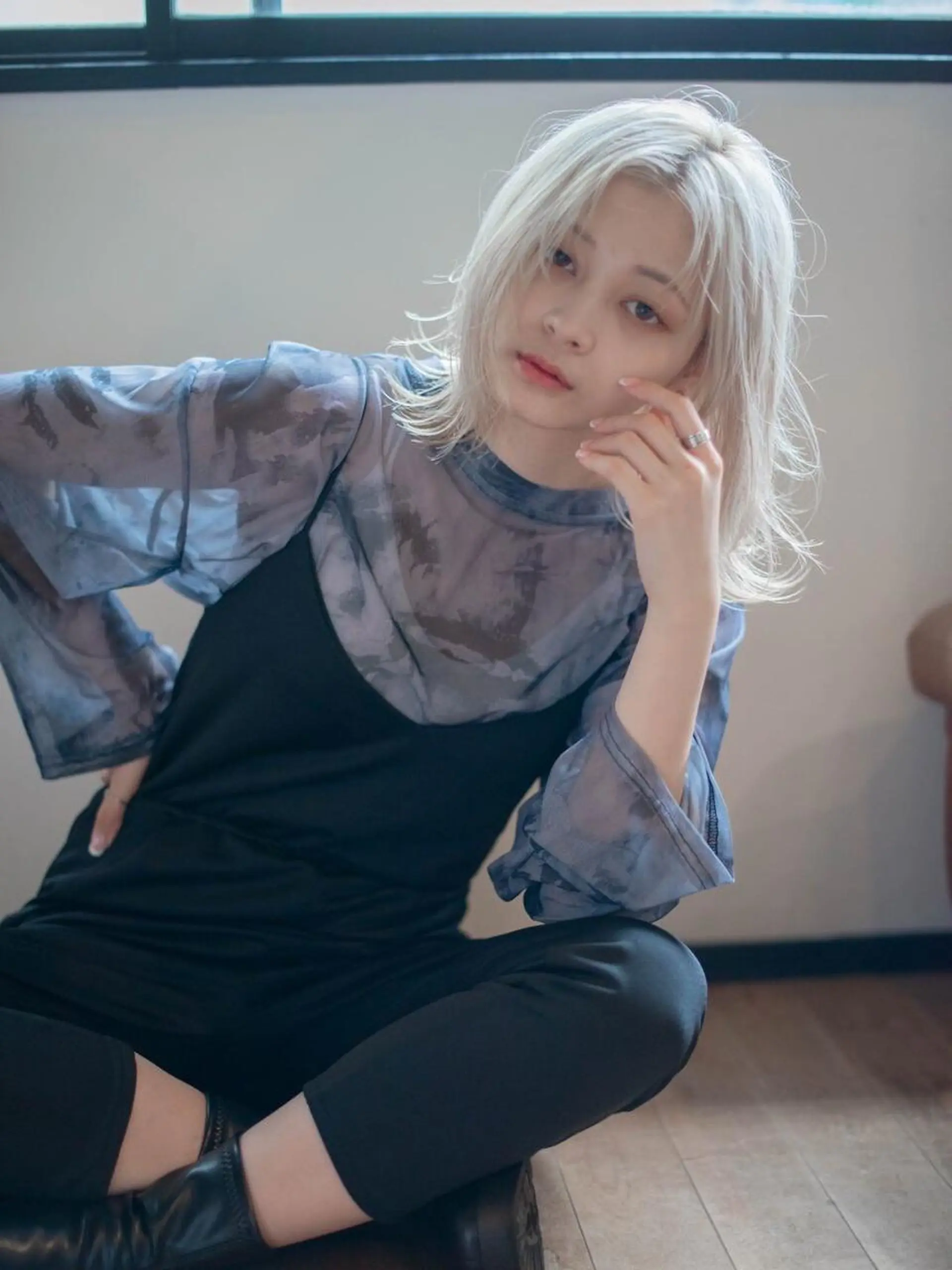 ミディアム 伊藤 匠のヘアスタイル