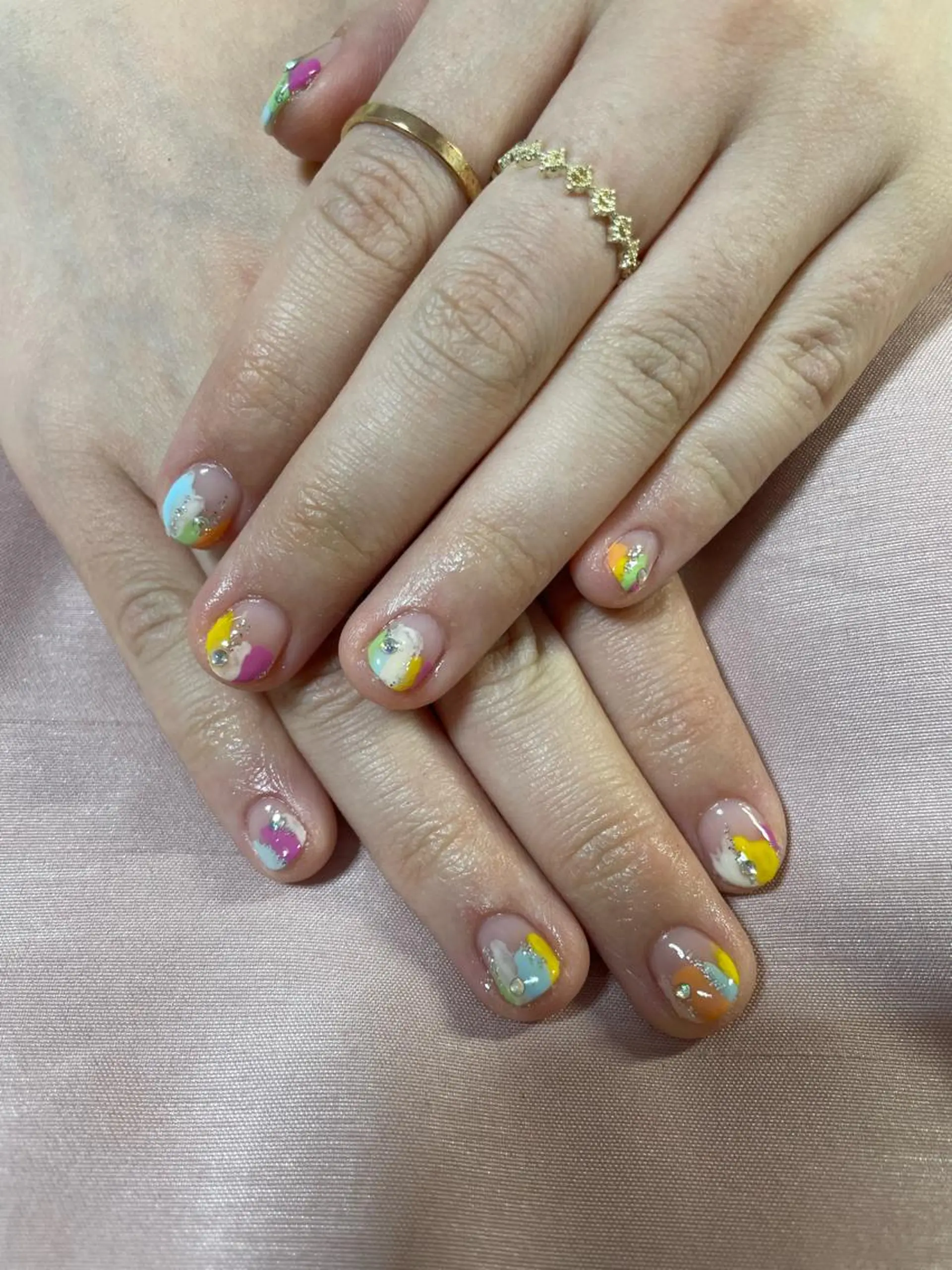 ネイル ハンドネイル フットネイル nailsalon momoのネイルデザイン