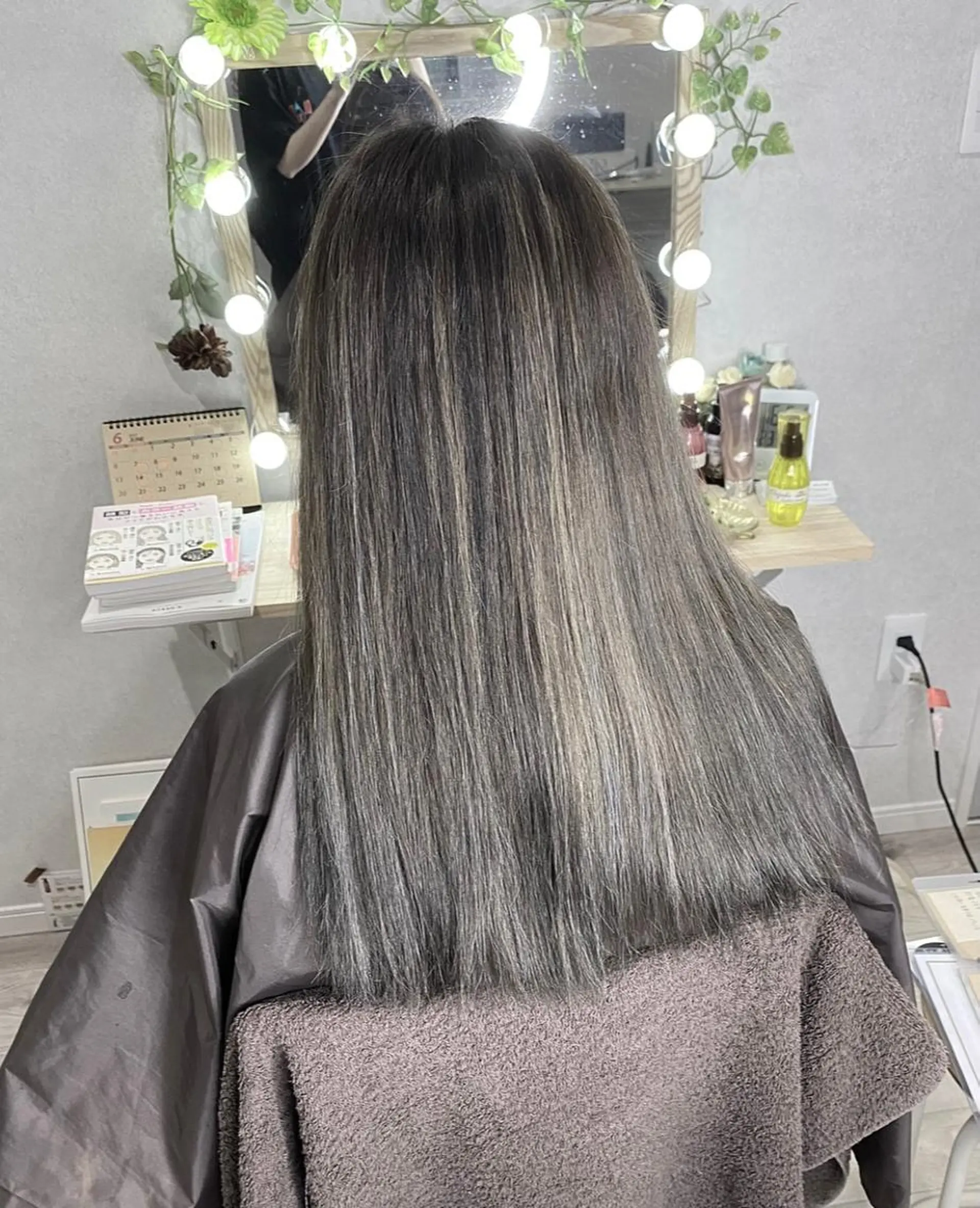 ロング カラー ヘアカラー Designer EGGのマツエク・マツパデザイン