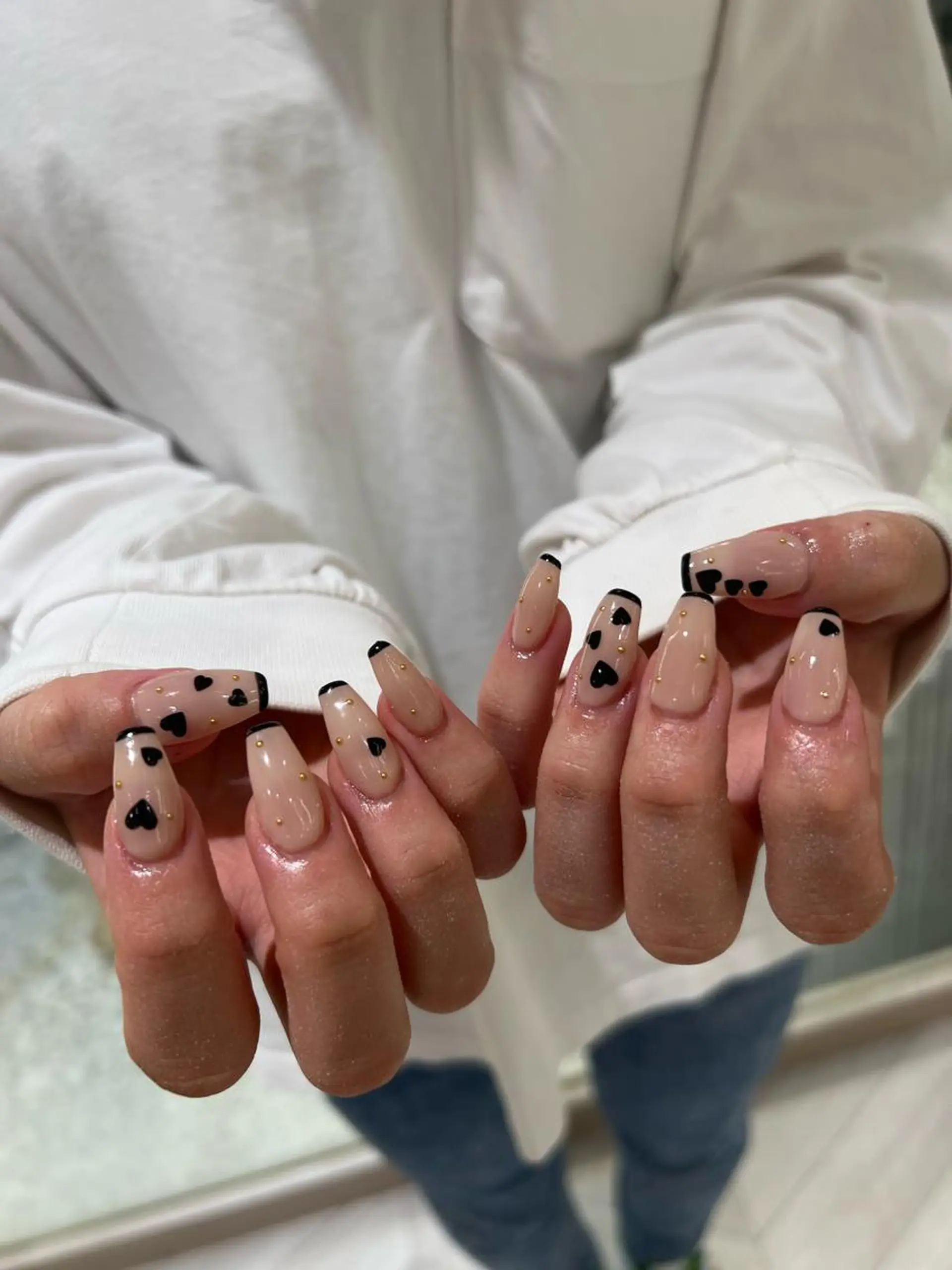 ネイル ハンドネイル なぽ ❤︎ y2k/韓国nailのネイルデザイン