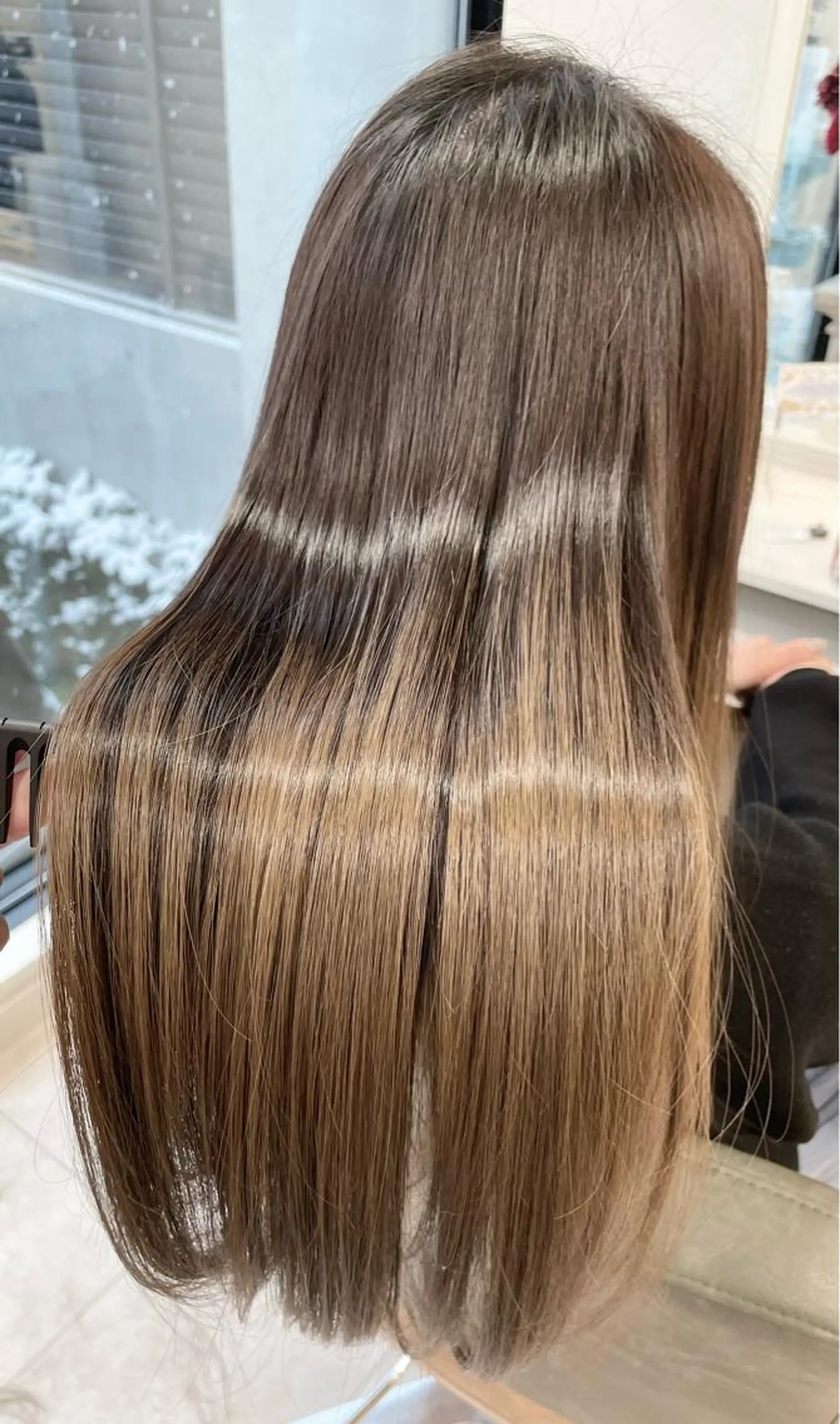 ロング カット ヘアカラー トリートメント ✨酸性ストレート✨ 南川だいさくのヘアスタイル