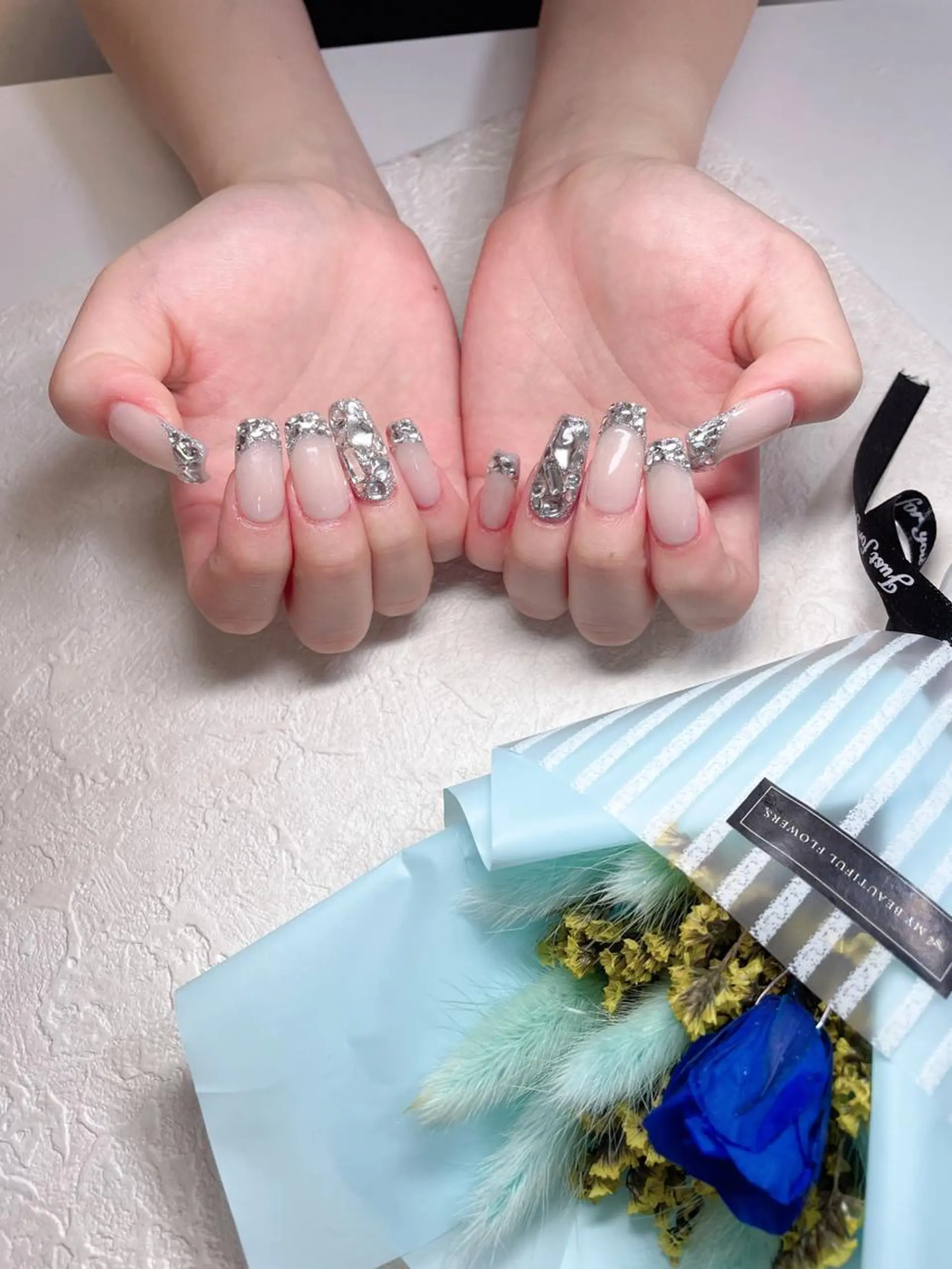 ネイル M🌷nail 長さだし専門店のネイルデザイン