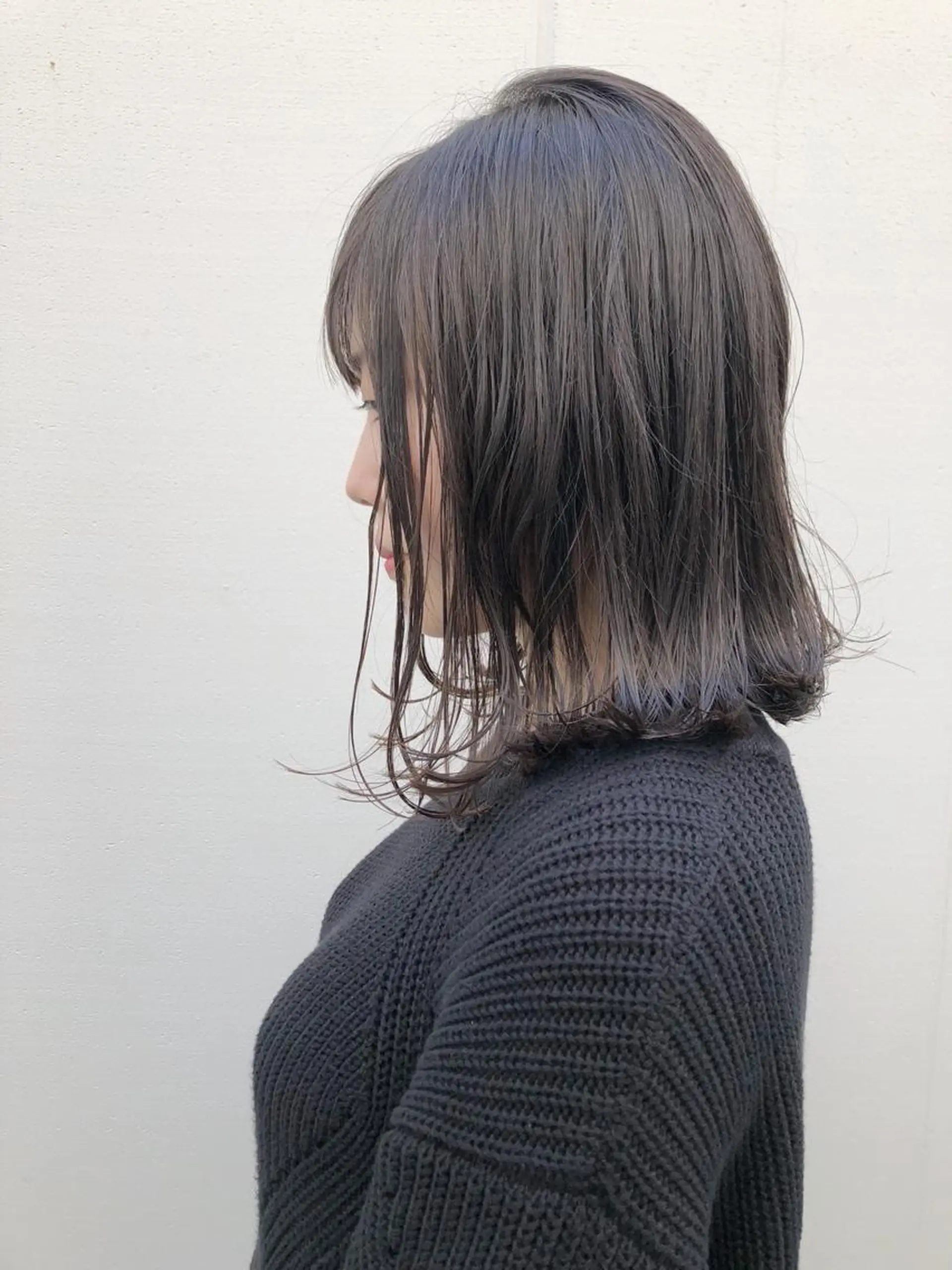 ミディアム ノグチ ユウキ/ボブのヘアスタイル