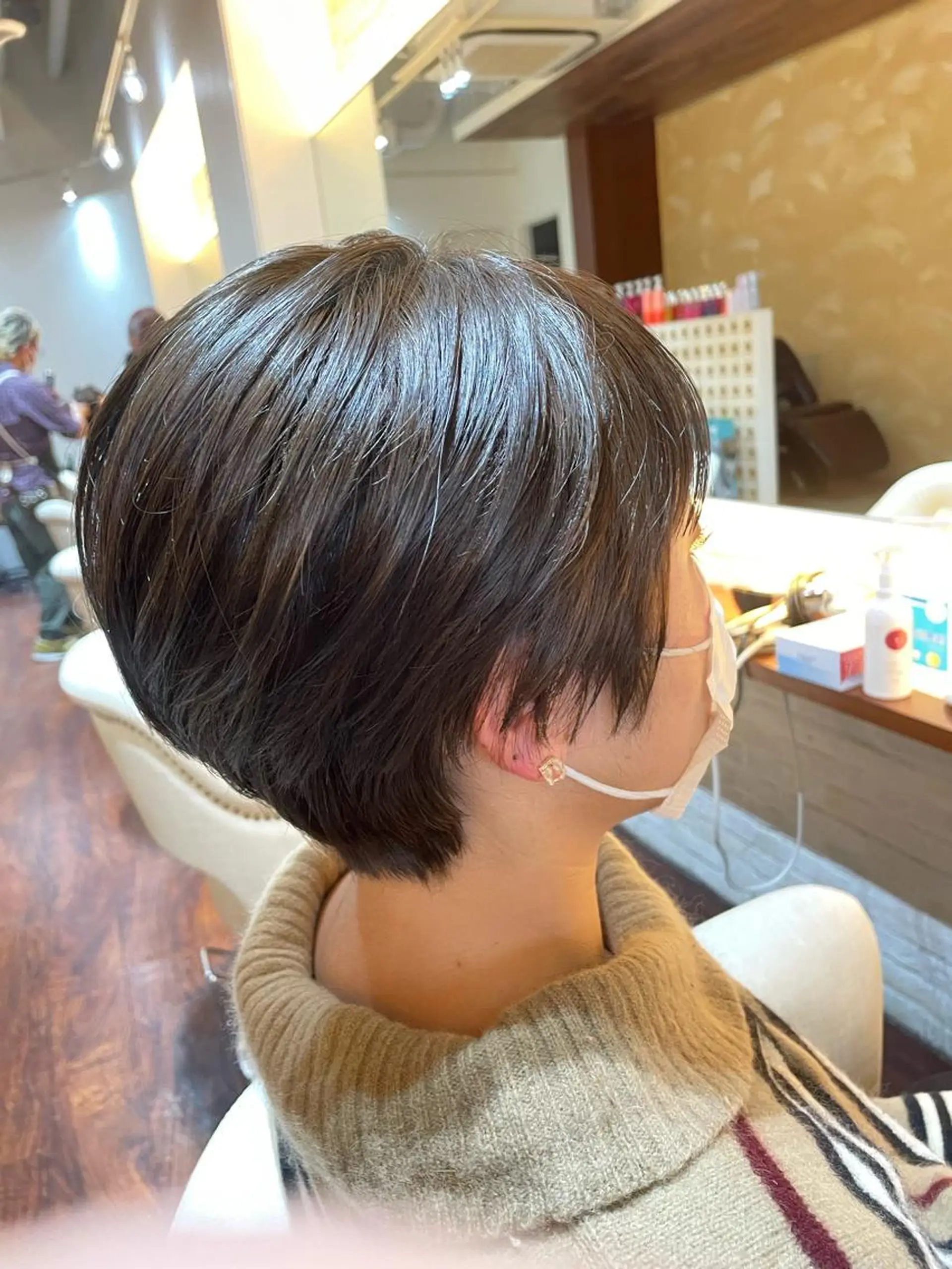 ショート カット ヘアカラー トリートメント CoCooN Hiromiのヘアスタイル