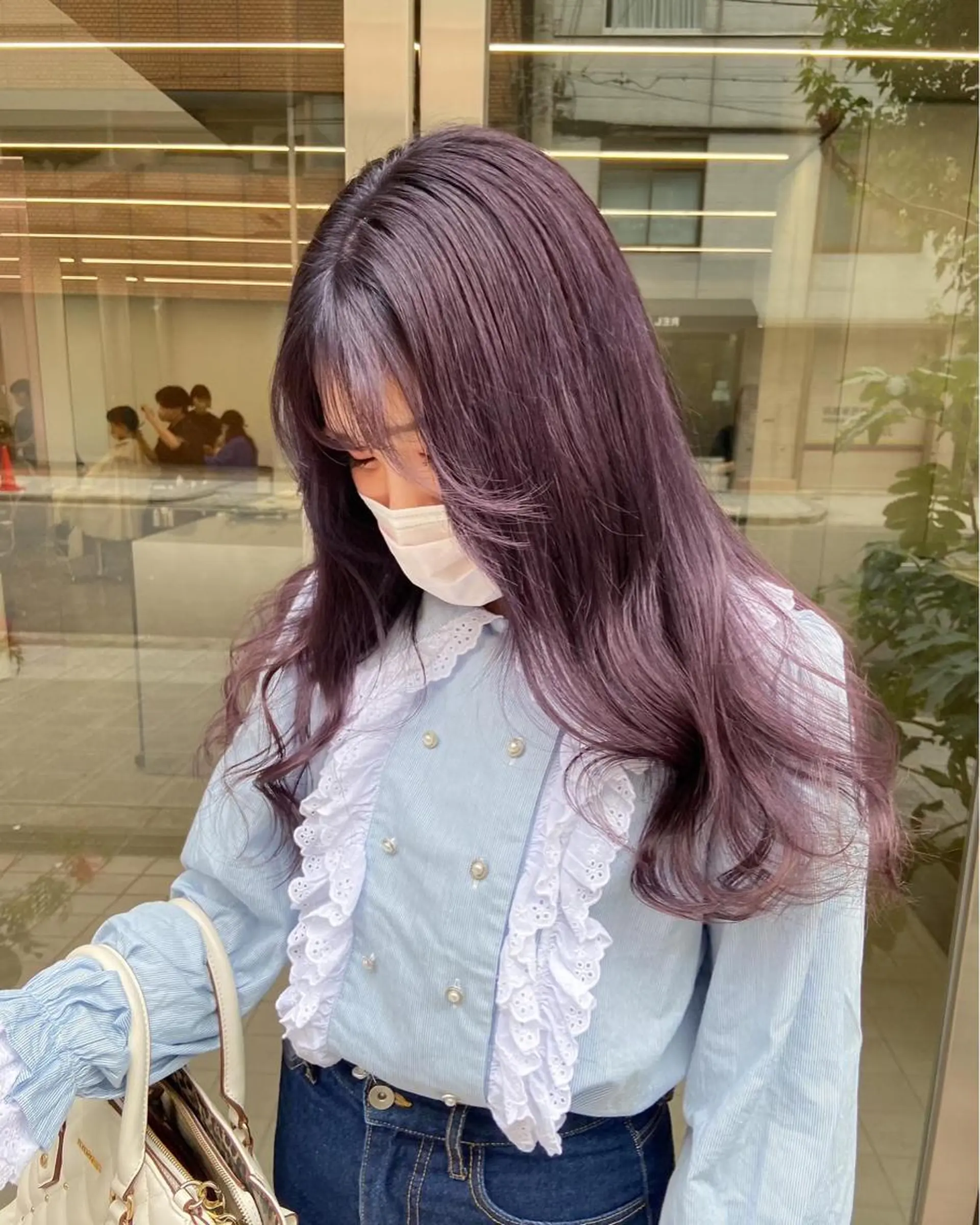 ロング カラー ヘアカラー yuna/ボブカット /ハイトーンカラーのヘアスタイル