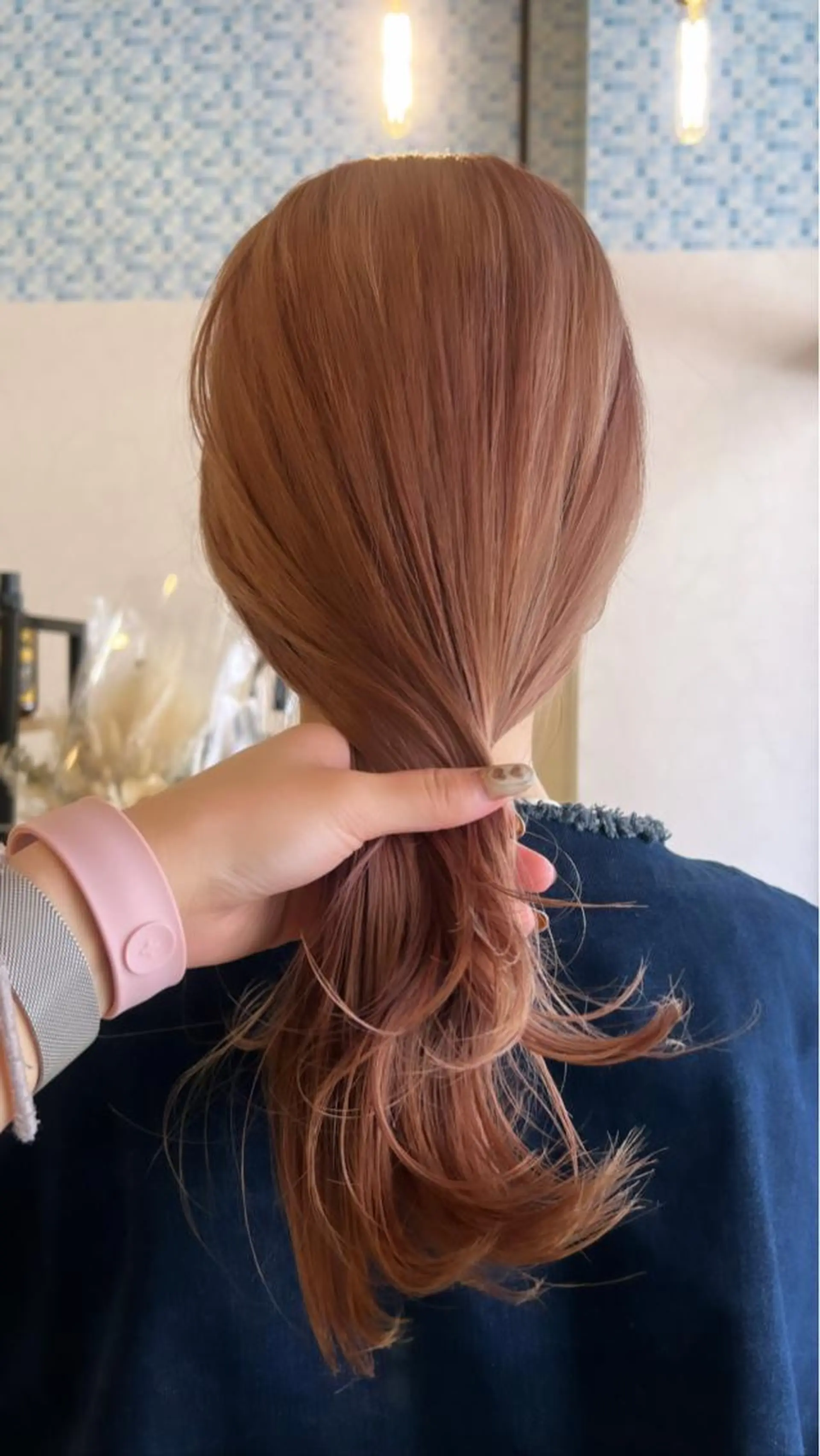 セミロング nico🏁 rihoのヘアスタイル