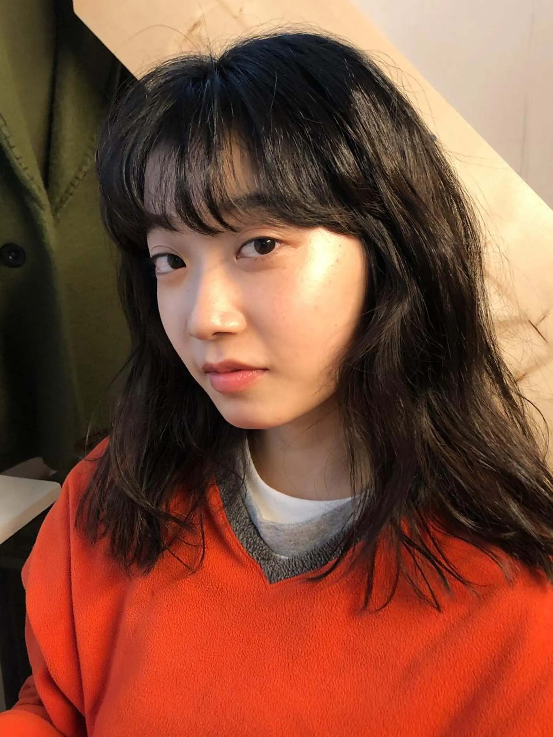 セミロング 高橋 愛美のヘアスタイル