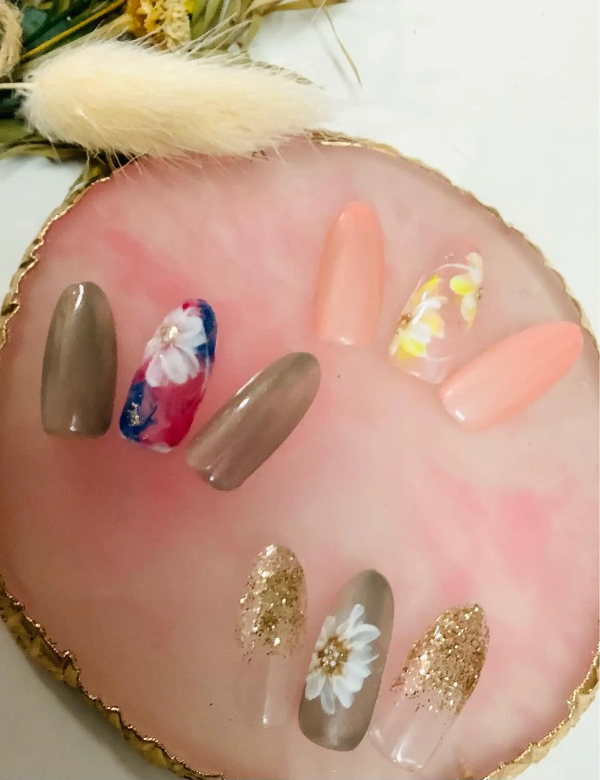 ネイル ハンドネイル 横尾 麻里のネイルデザイン