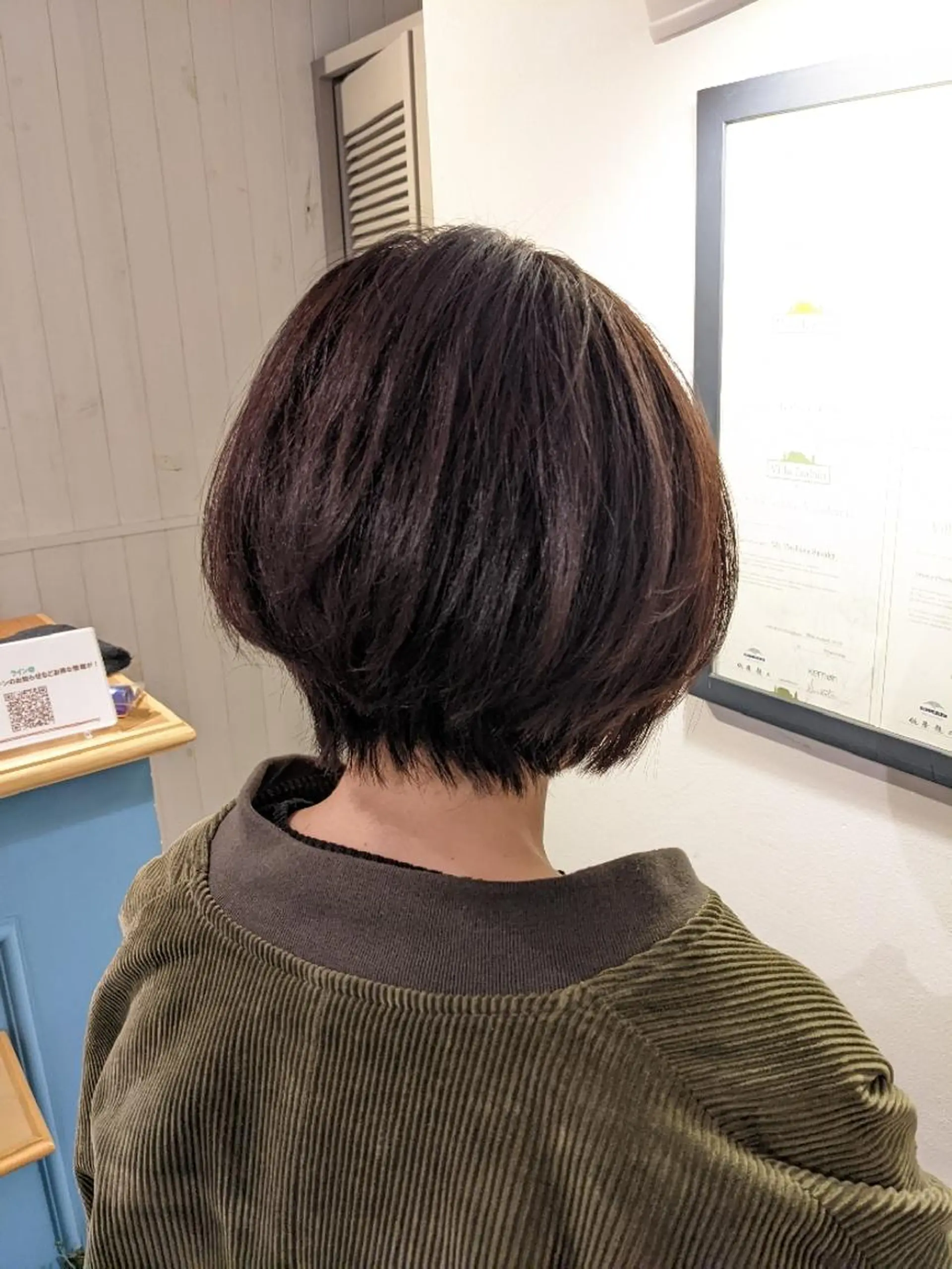 ショート ショートボブ ボブ ショートヘア newi 天王寺　 masakoのヘアスタイル