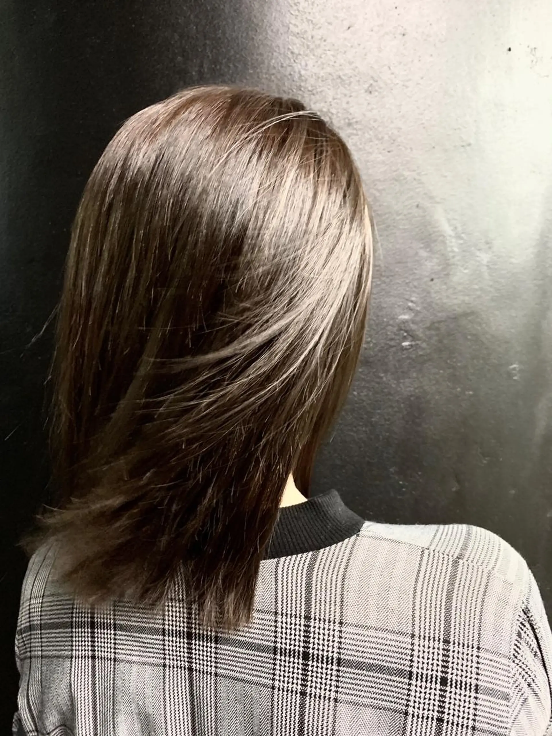 ミディアム カラー ヘアアレンジ LANDSグループ ヘア&アイサロンのマツエク・マツパデザイン