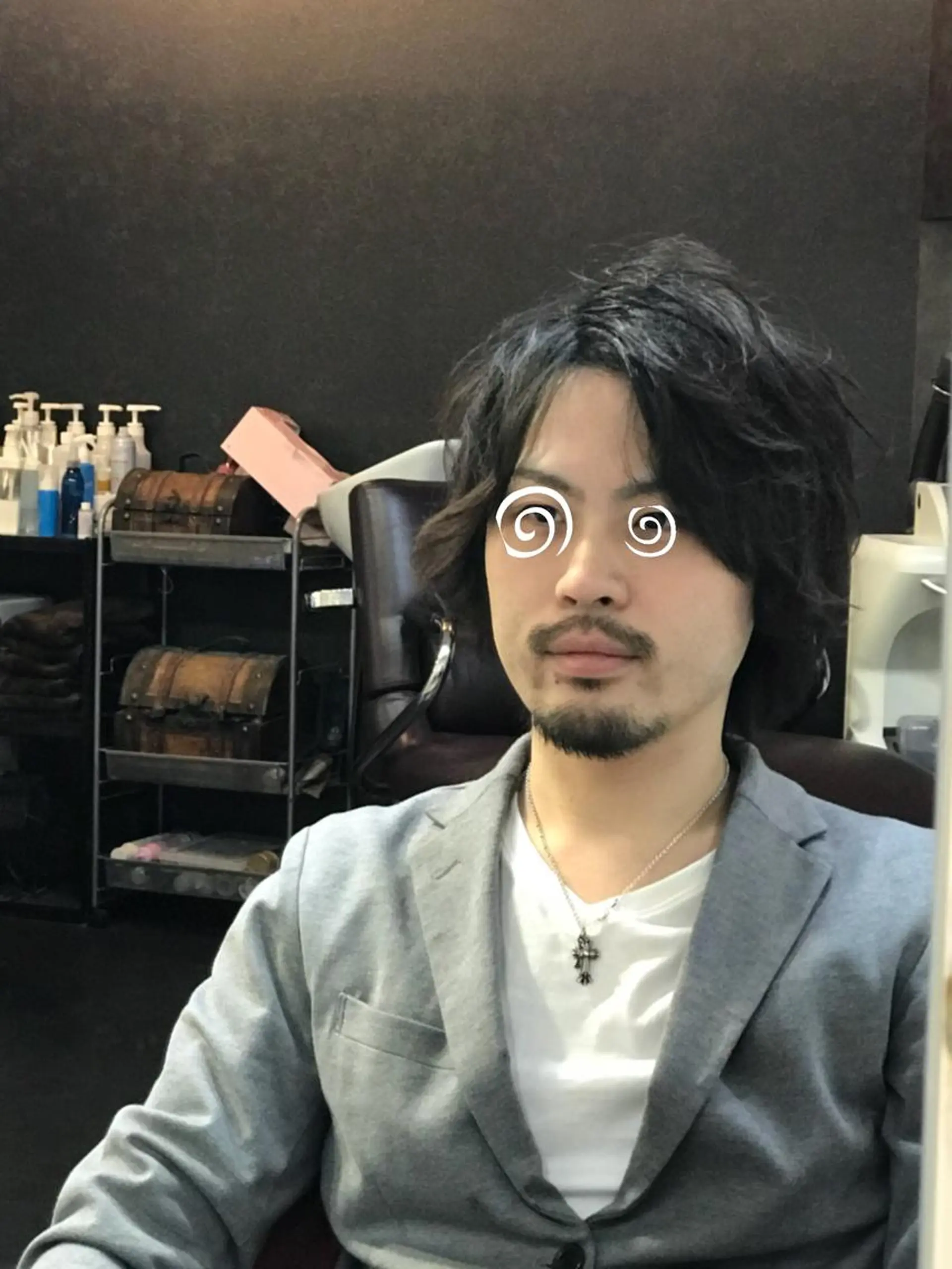 パーマ メンズ 渋谷宮益坂 omoのヘアスタイル