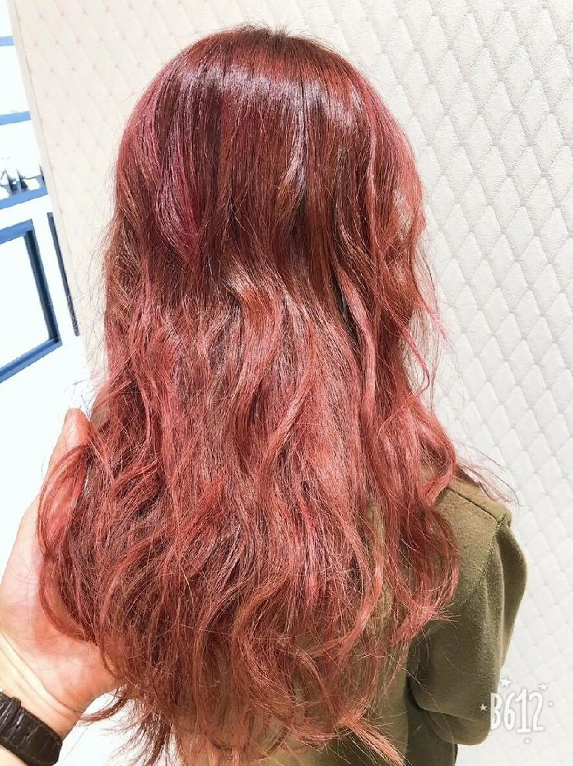 ロング カラー パーマ Hair&Make EARTHのヘアスタイル