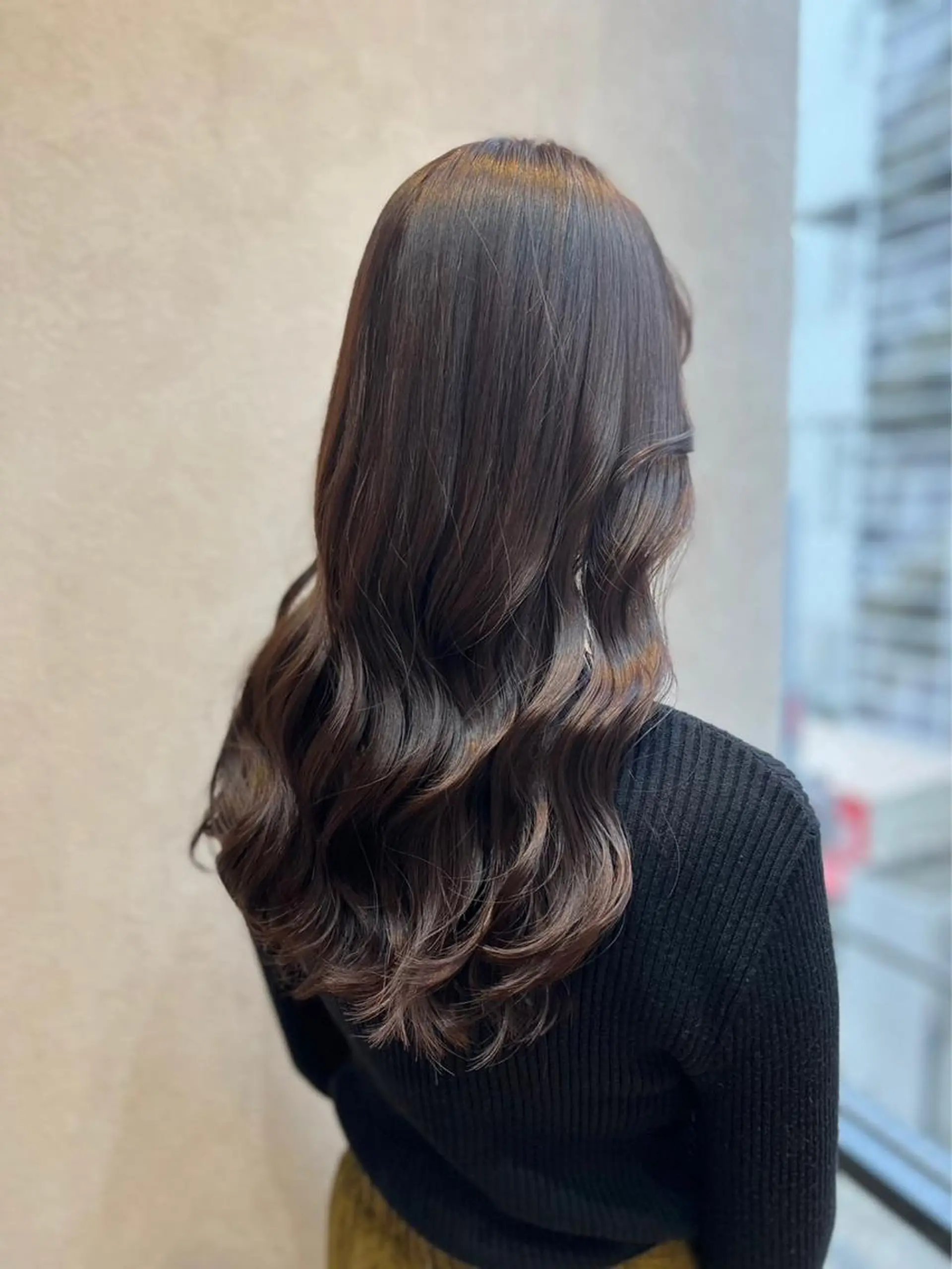 ロング カット ヘアカラー トリートメント newiネウィ _naoのヘアスタイル