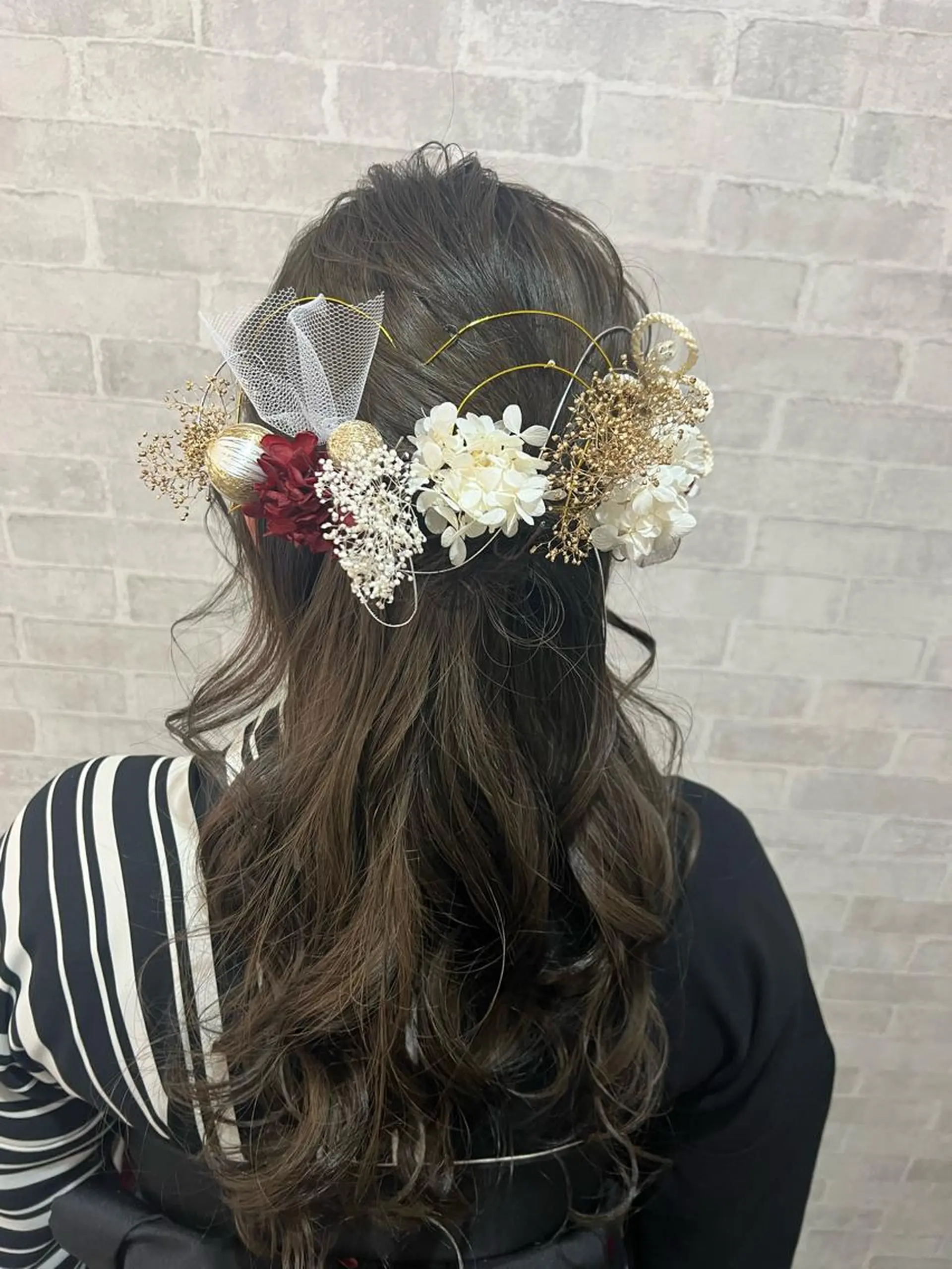 セミロング 着付け 🌈 YUUNA🌈のヘアスタイル