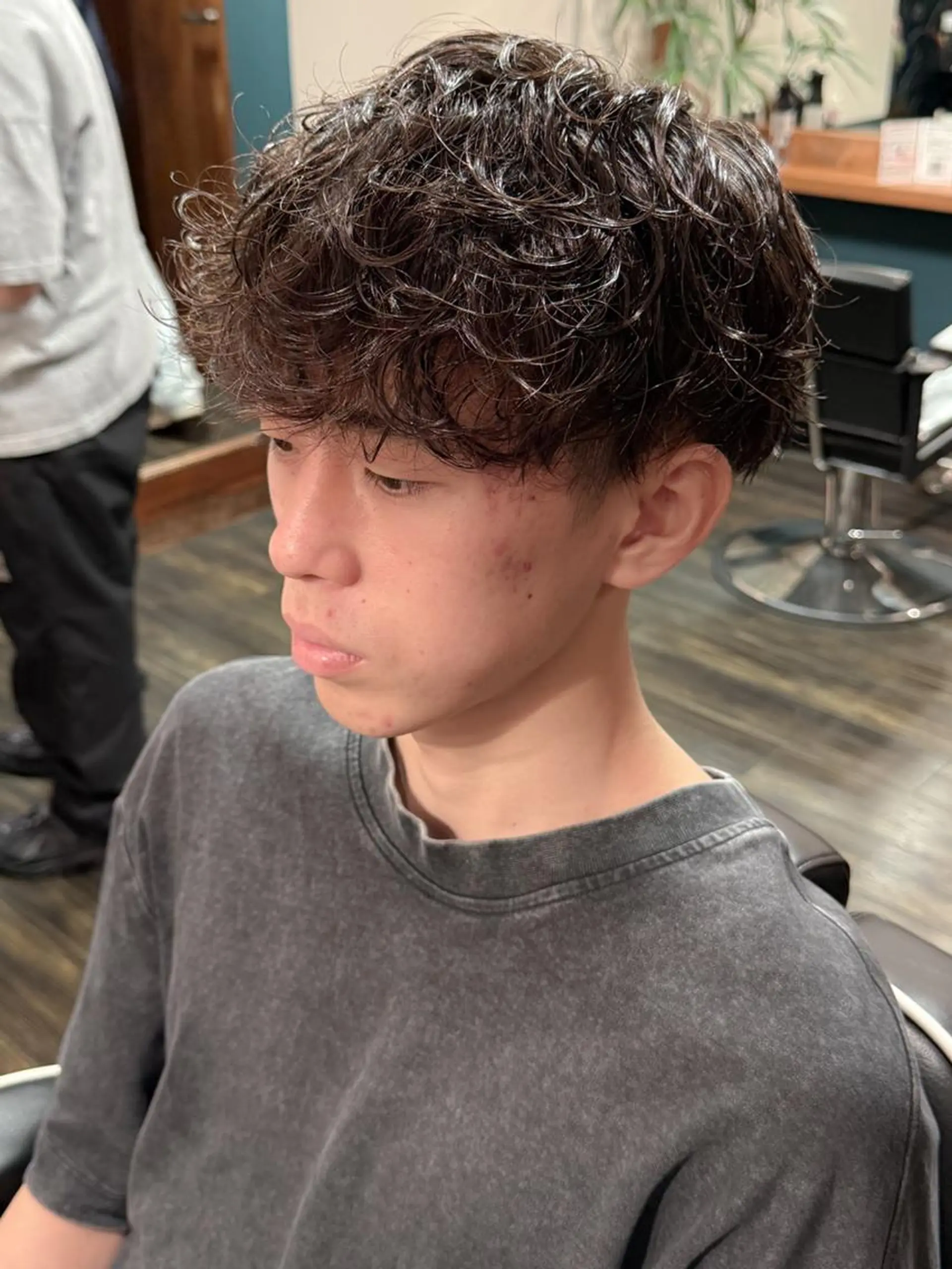 パーマ メンズ カット パーマ ヘッドスパ 早稲田/メンズパーマ /カラー/松井聖虎のヘアスタイル