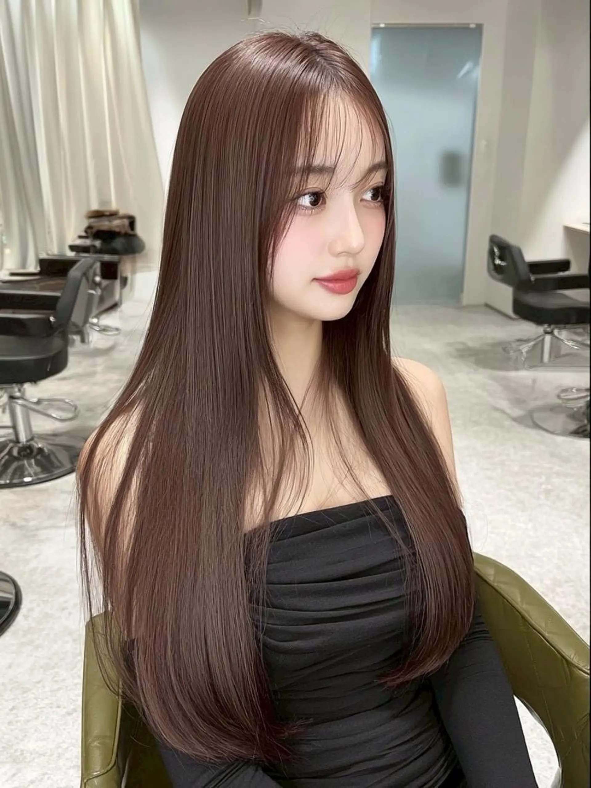 ロング 髪質改善 韓国風ヘア 縮毛矯正 アイリスト 西院 🤍Yukino🤍のその他イメージ