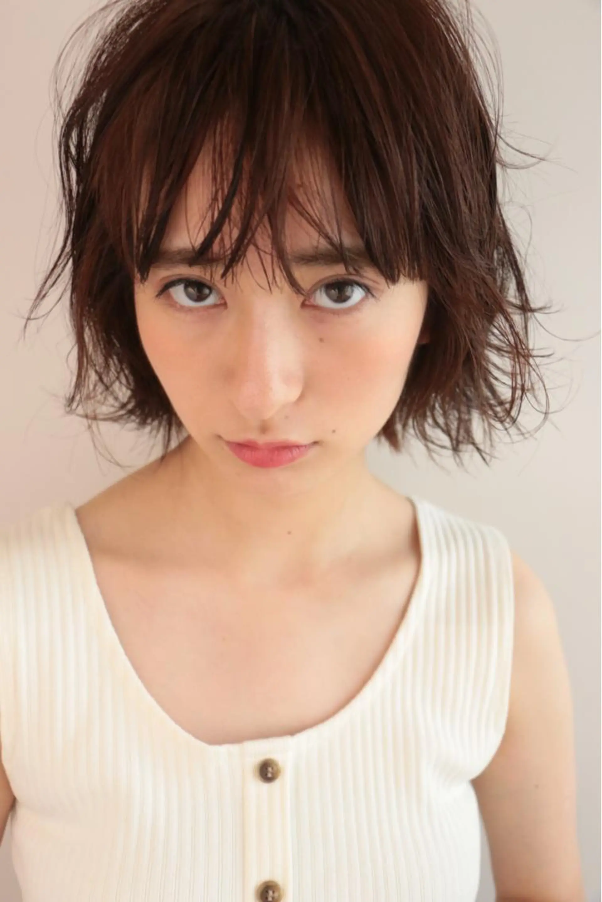 ショート カラー 安村 美奈のヘアスタイル