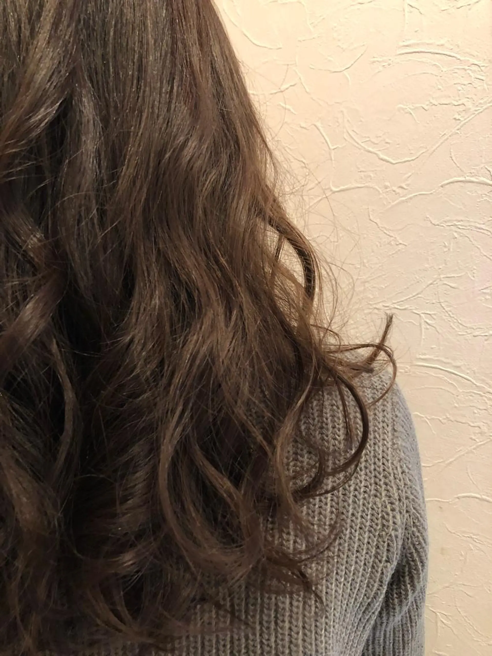 セミロング カラー パーマ ヘアアレンジ IVY joure Suzu.のヘアスタイル