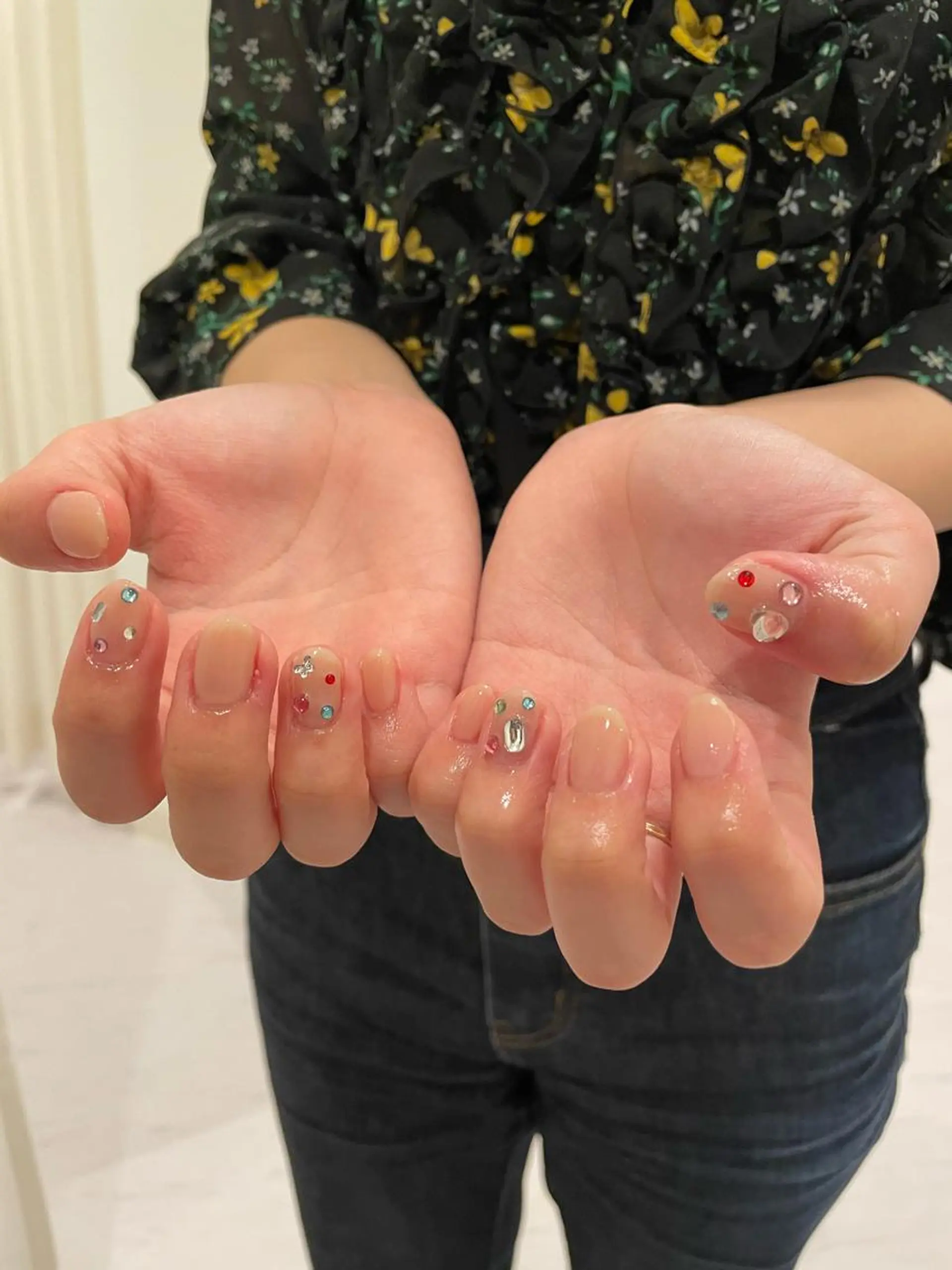 ネイル 束感まつ毛/ネイル/ LED♥KIRARAのマツエク・マツパデザイン