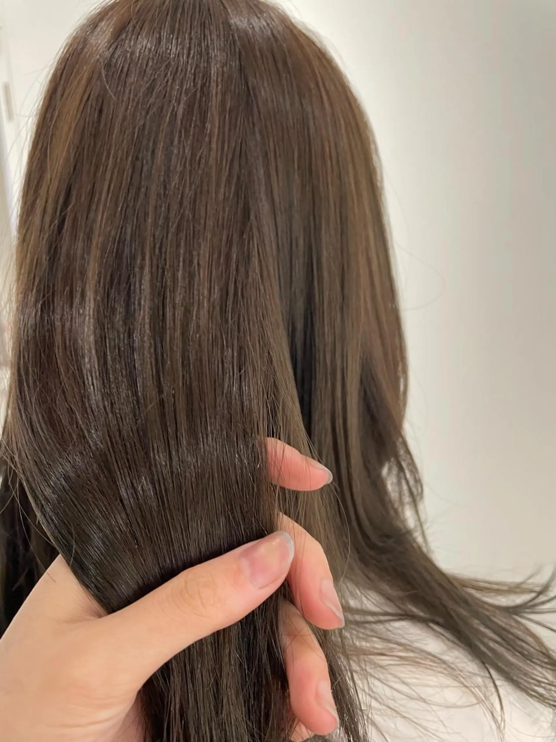 ロング カラー カット ヘアカラー 韓国×網紅ヘア 🤍りん🤍のヘアスタイル