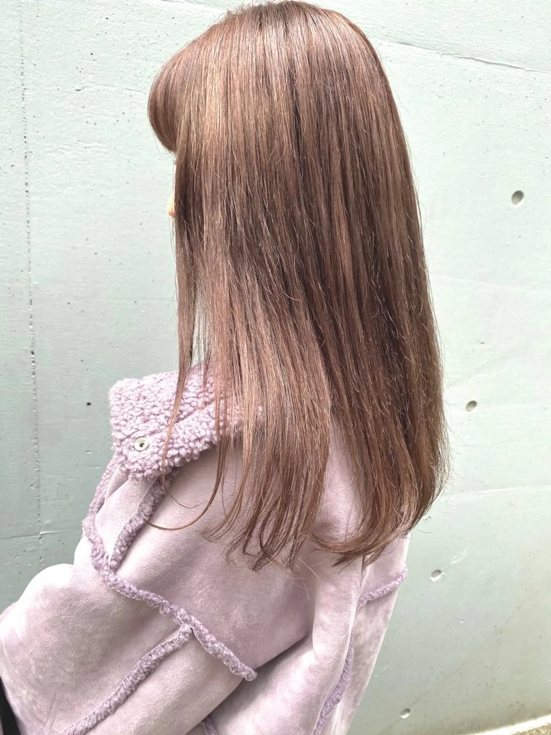 ロング カラー leben serikaのヘアスタイル