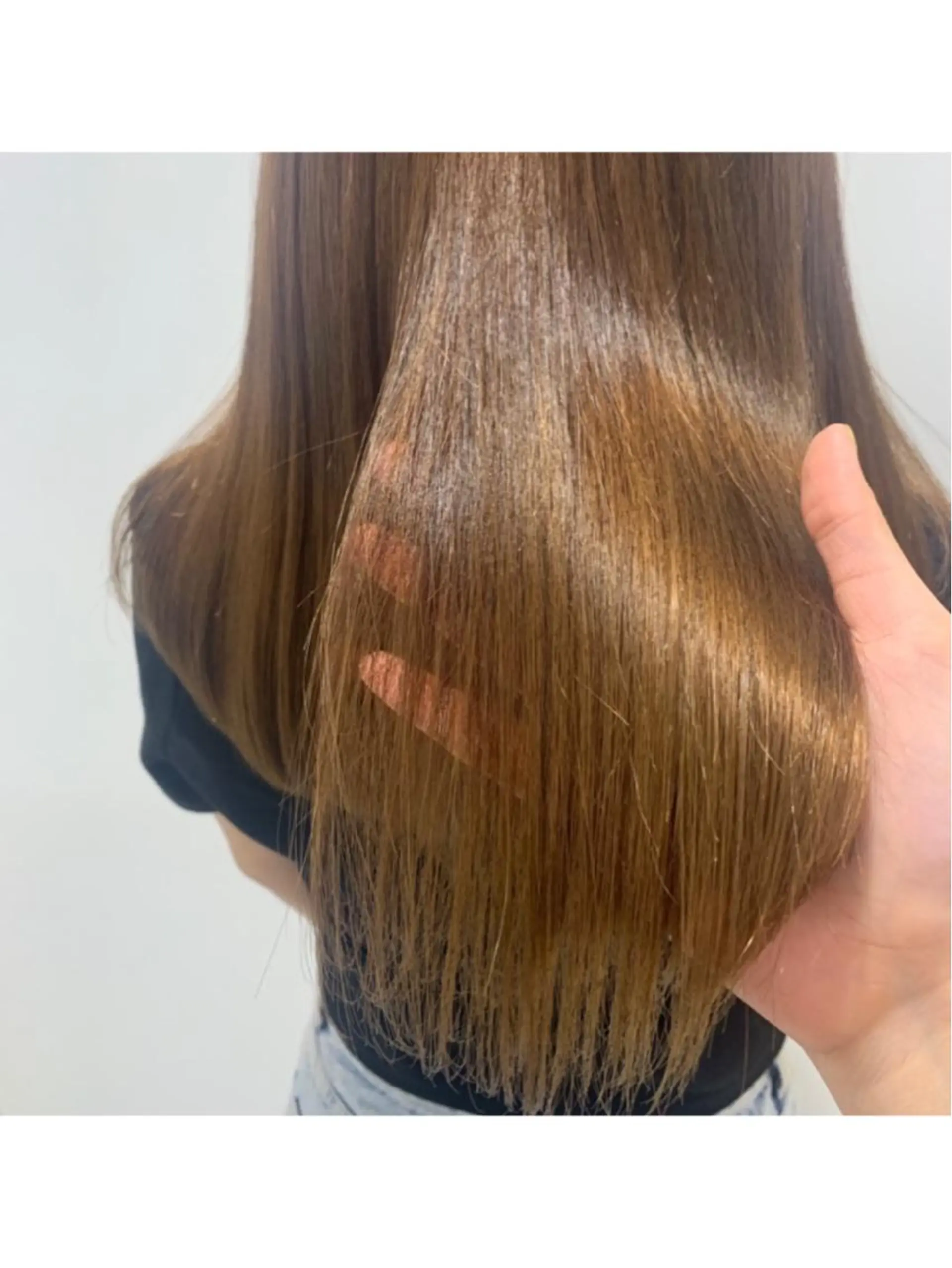 ロング カット 縮毛矯正 ボブ/美髪矯正 /佐藤　奈巳のヘアスタイル