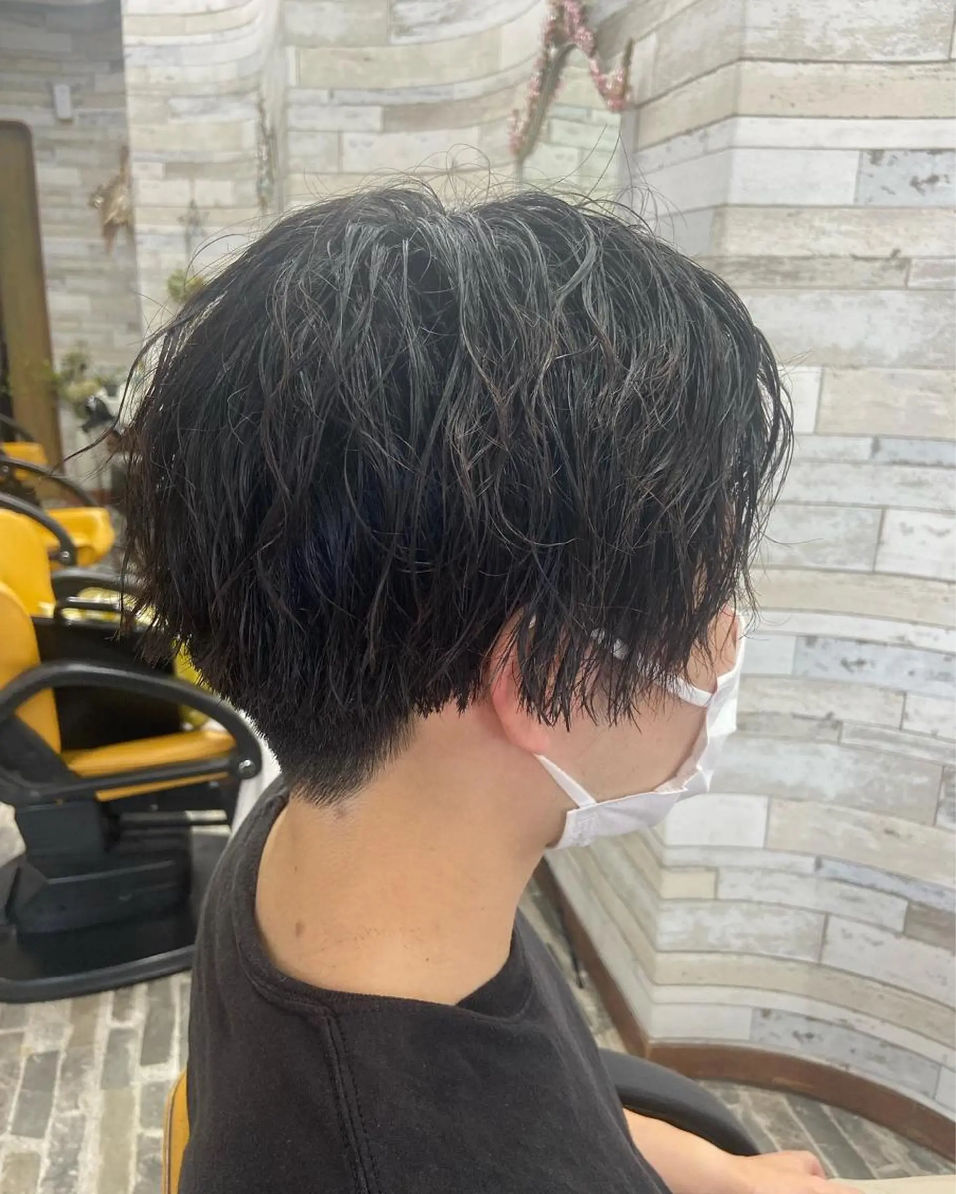 パーマ メンズ カット パーマ 大坪 拓斗のヘアスタイル