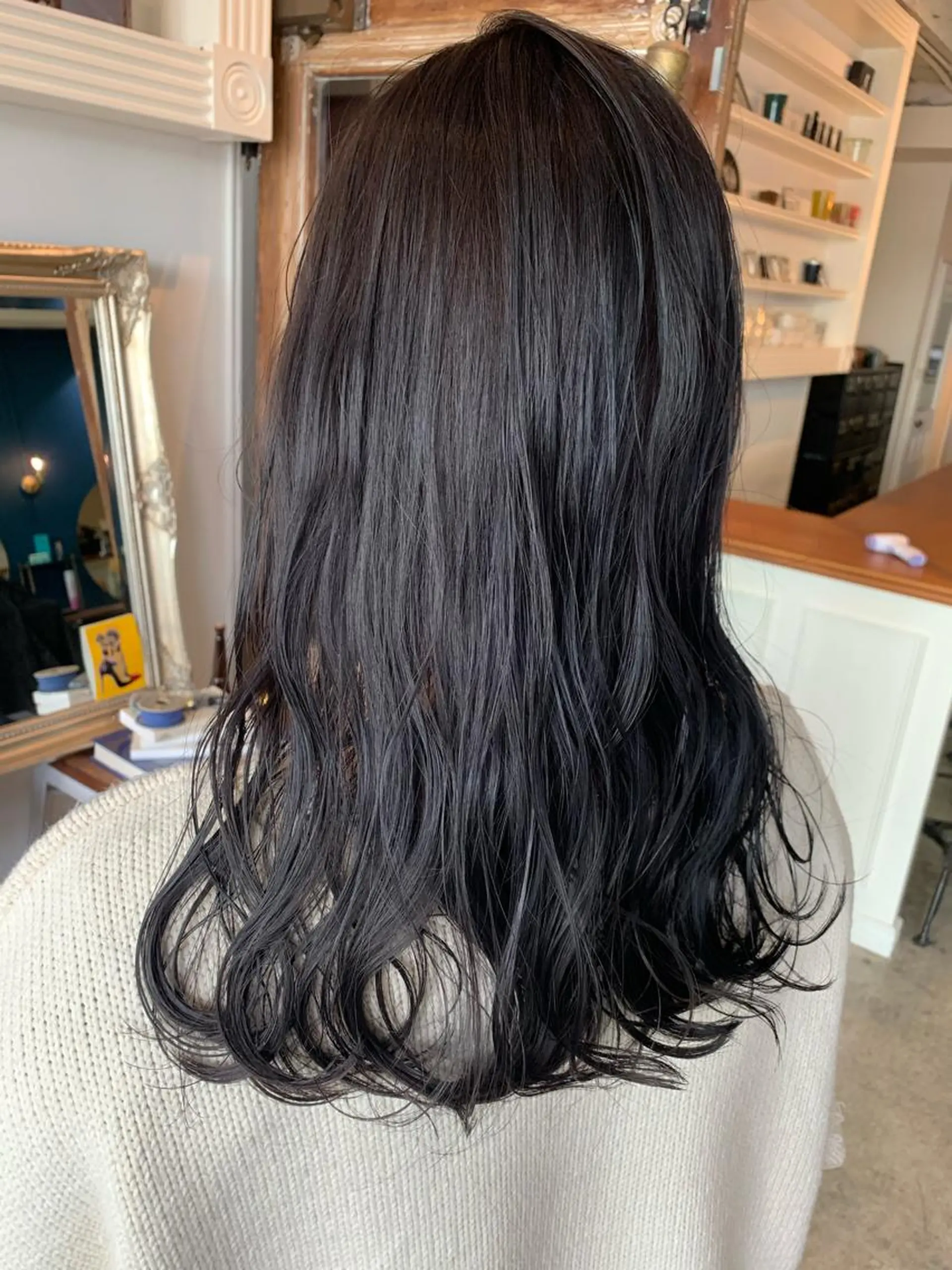 セミロング ヘアカラー トリートメント ヘッドスパ ヘアセット 大宮/山口 竣也のヘアスタイル