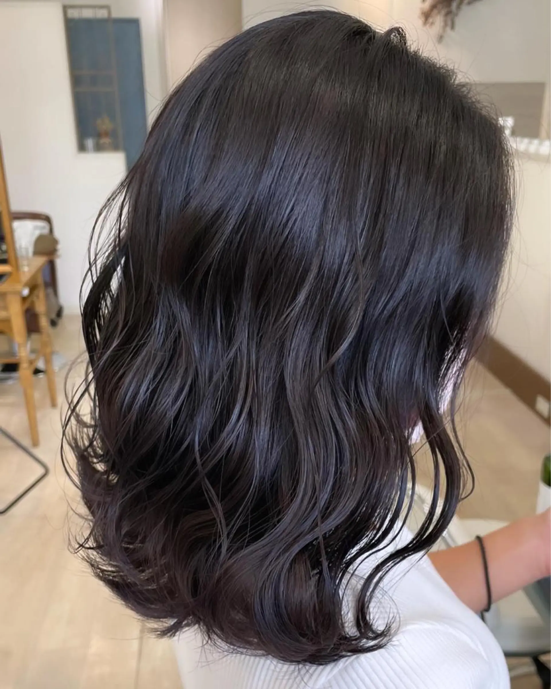 ミディアム ヘアカラー トリートメント Vivie.所属・新都心個室サロン/ 古波蔵美奈のヘアスタイル