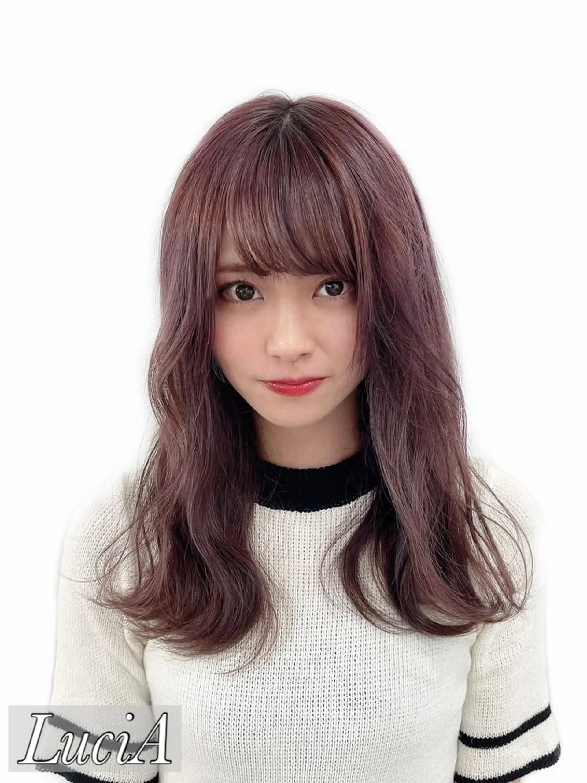 ロング カラー ヘアアレンジ LuciA/エクステ カラーのヘアスタイル