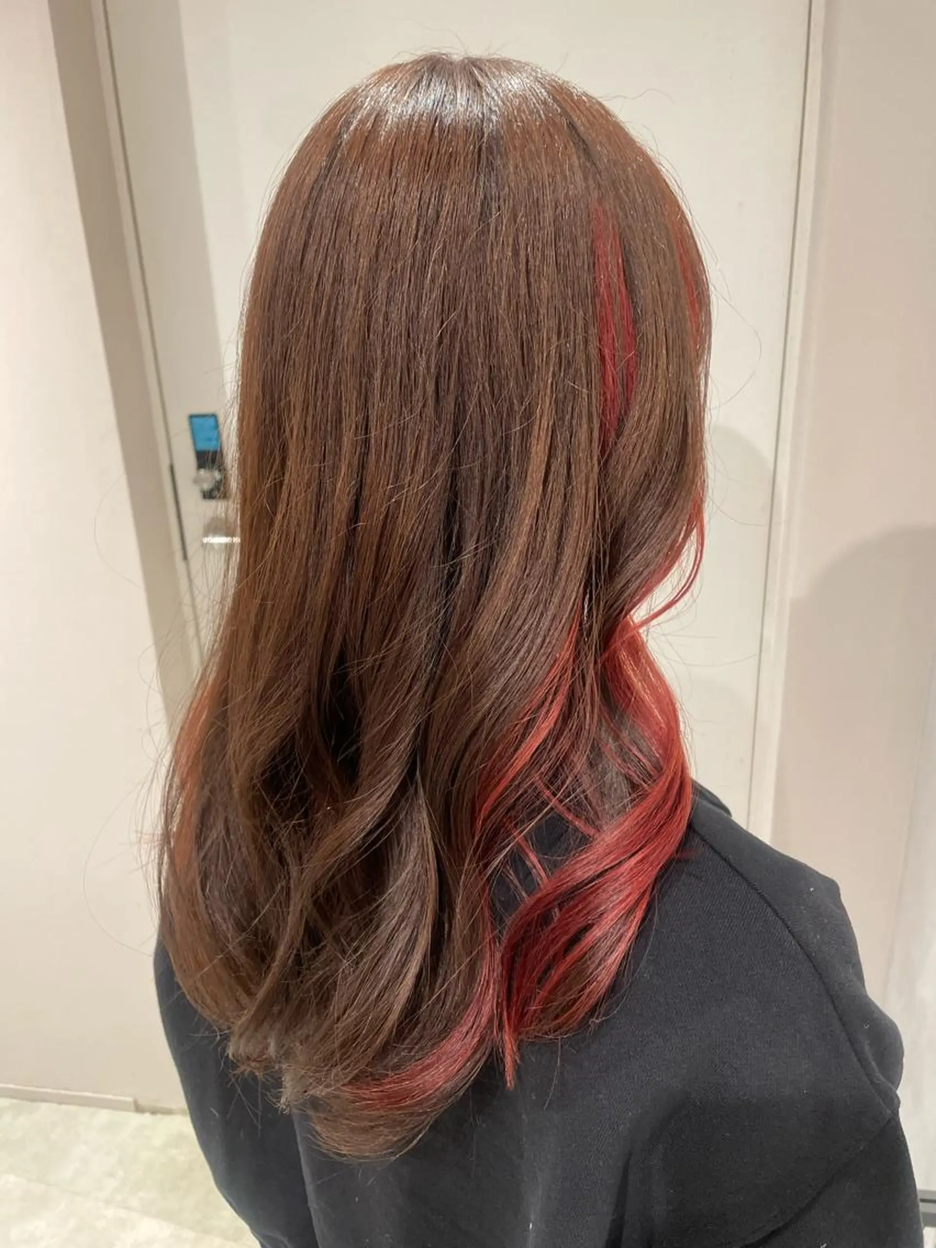 ロング カラー カット ヘアカラー トリートメント 透明感カラー✨艶髪 制作🌱山根あゆみのヘアスタイル