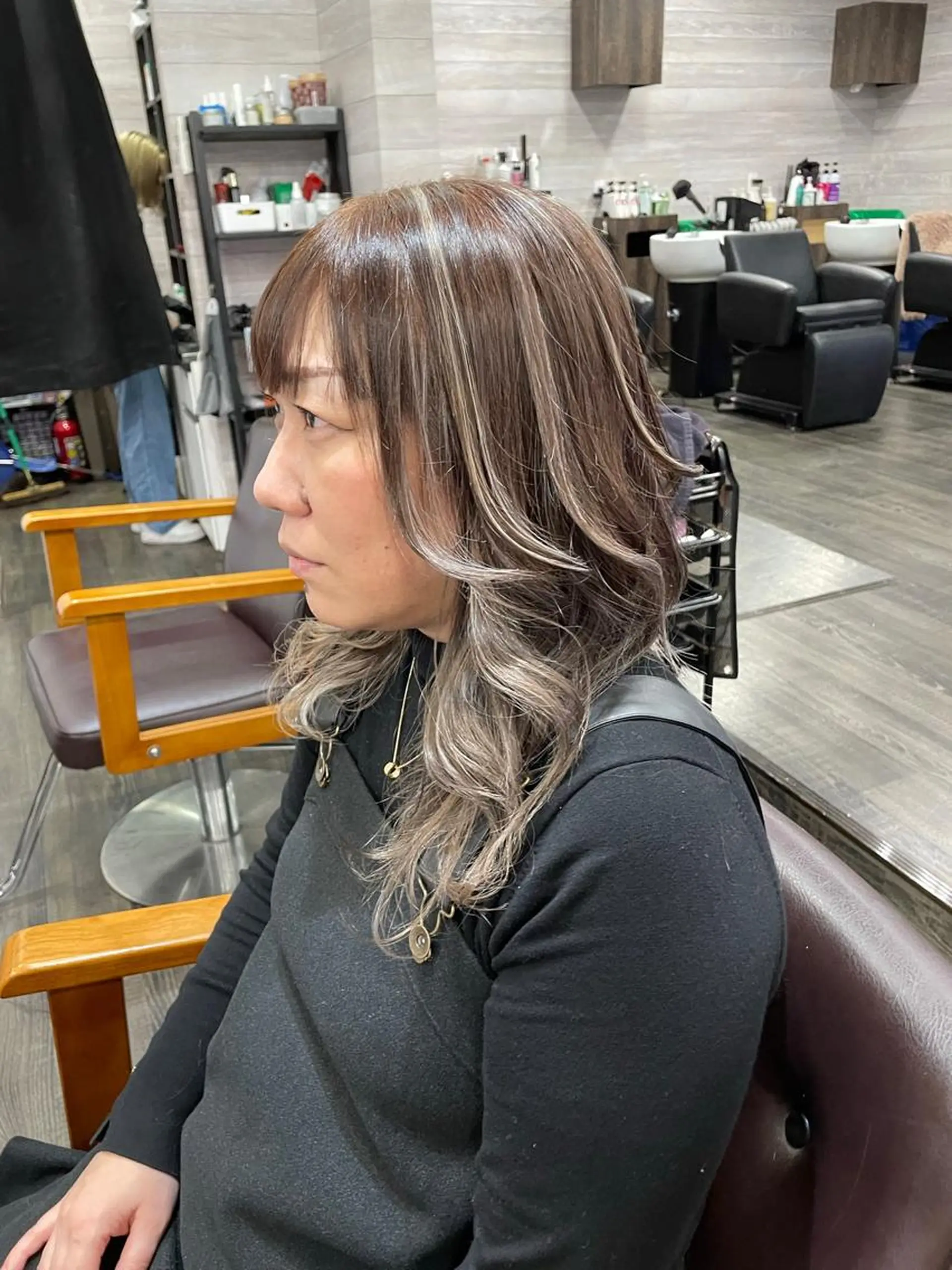 セミロング ヘアカラー トリートメント LOCO/ Koukiのヘアスタイル
