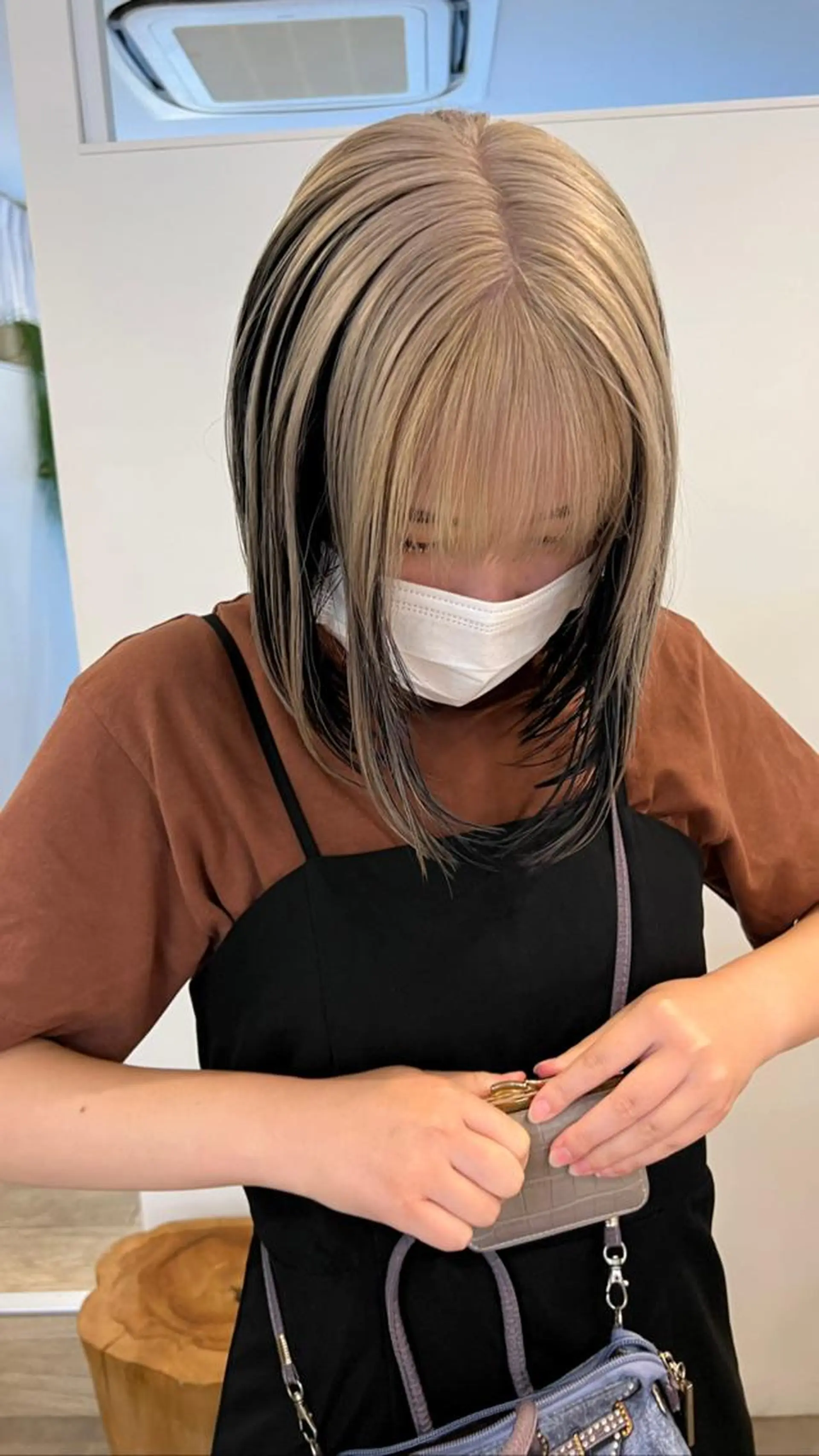 ミディアム カラー kakeru/ボブ パーマ/レイヤーのヘアスタイル