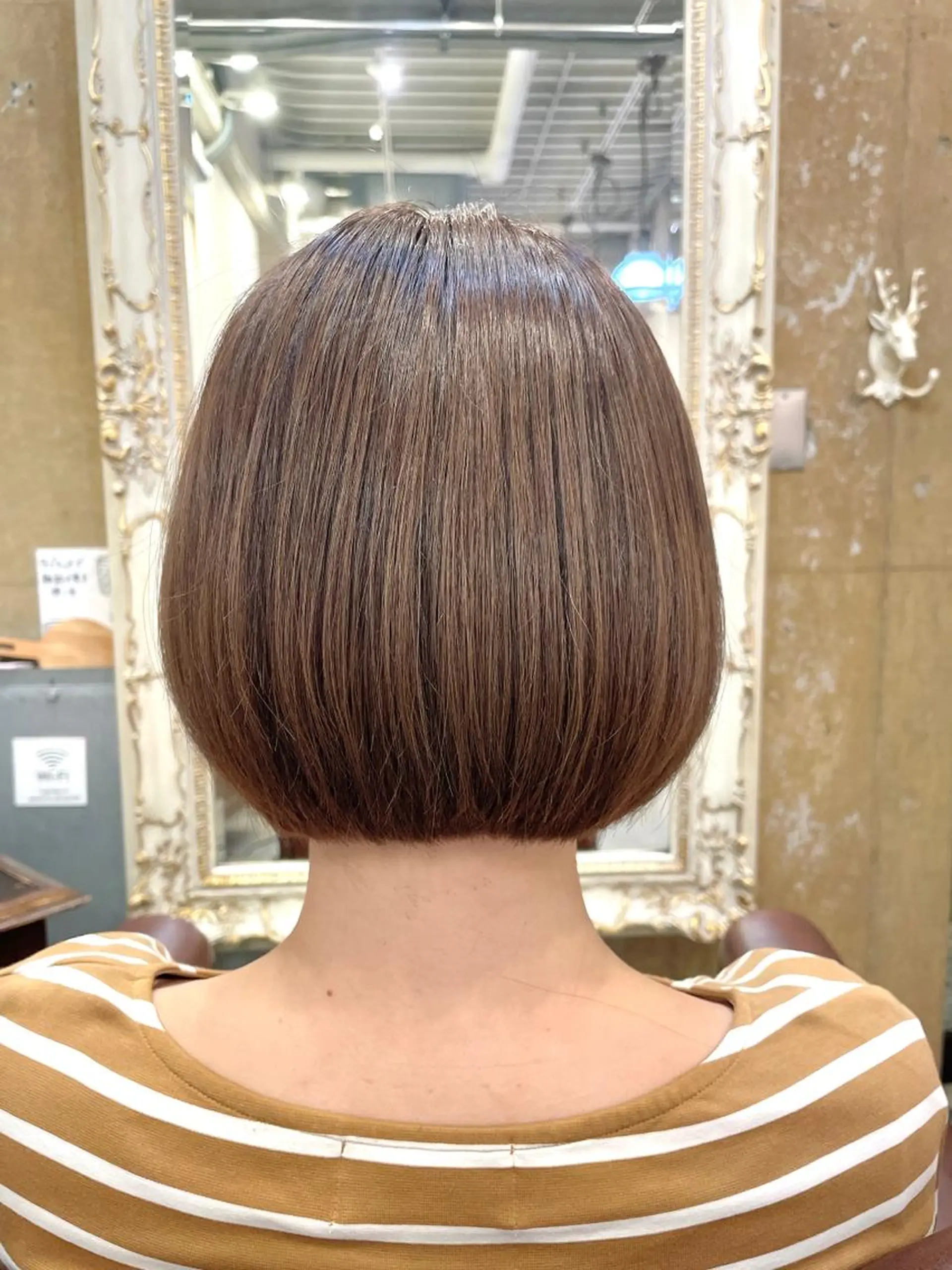 ショート カラー 石綿 大和のヘアスタイル