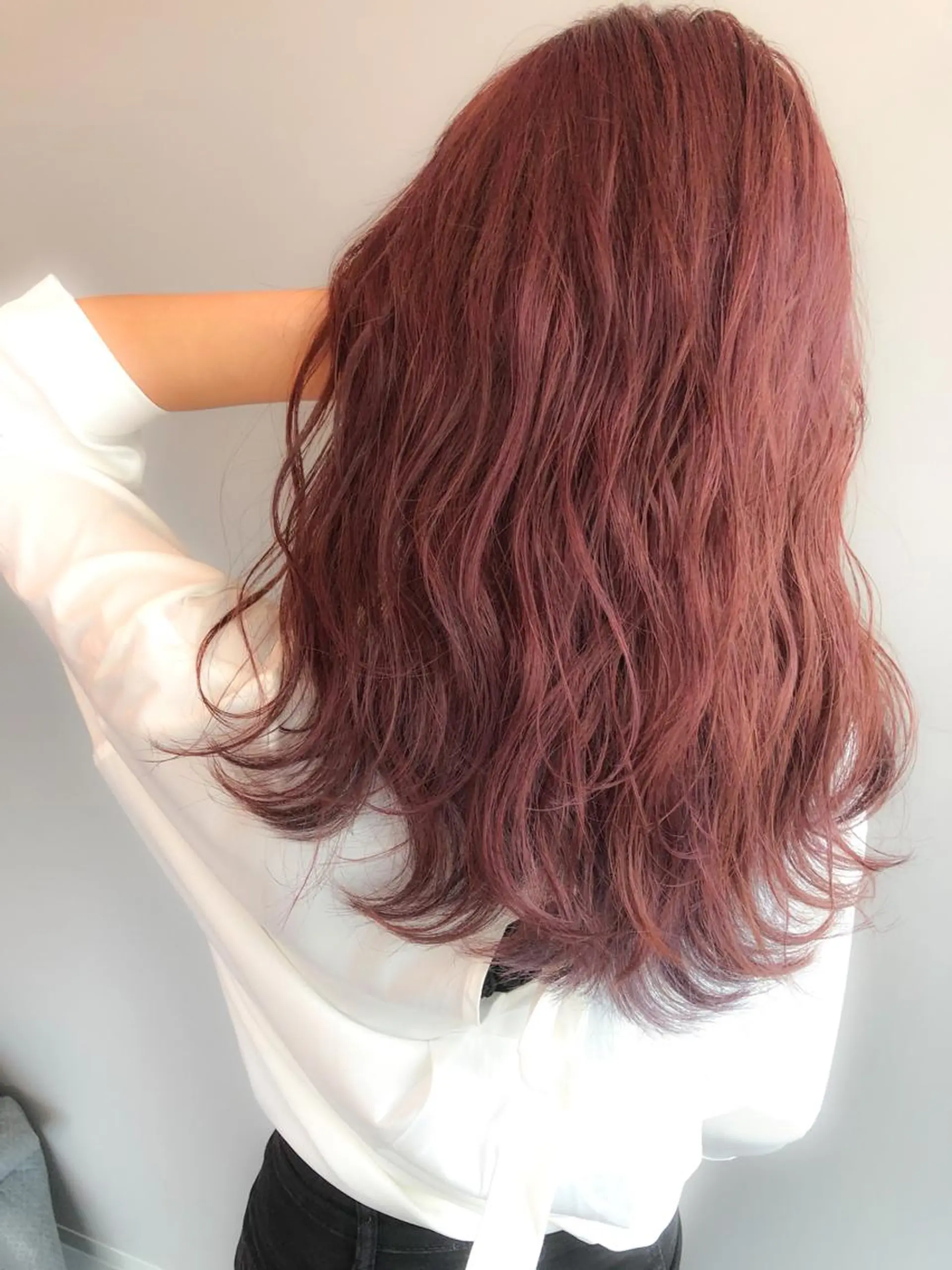 セミロング ヘアカラー トリートメント MIRIM栄 野田航生のヘアスタイル