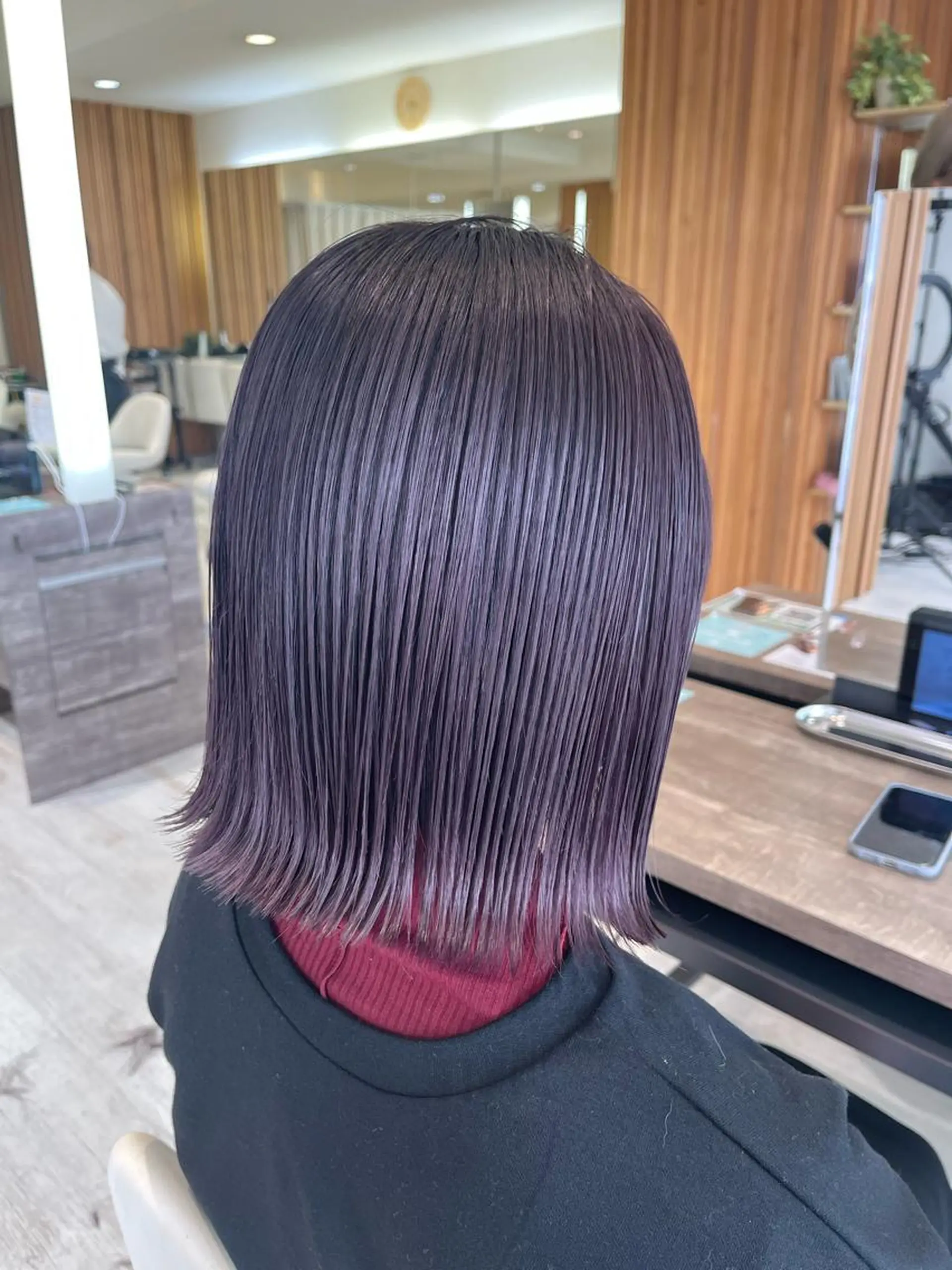 ミディアム カラー デザインカラー、艶髪 大塚　耕平のヘアスタイル