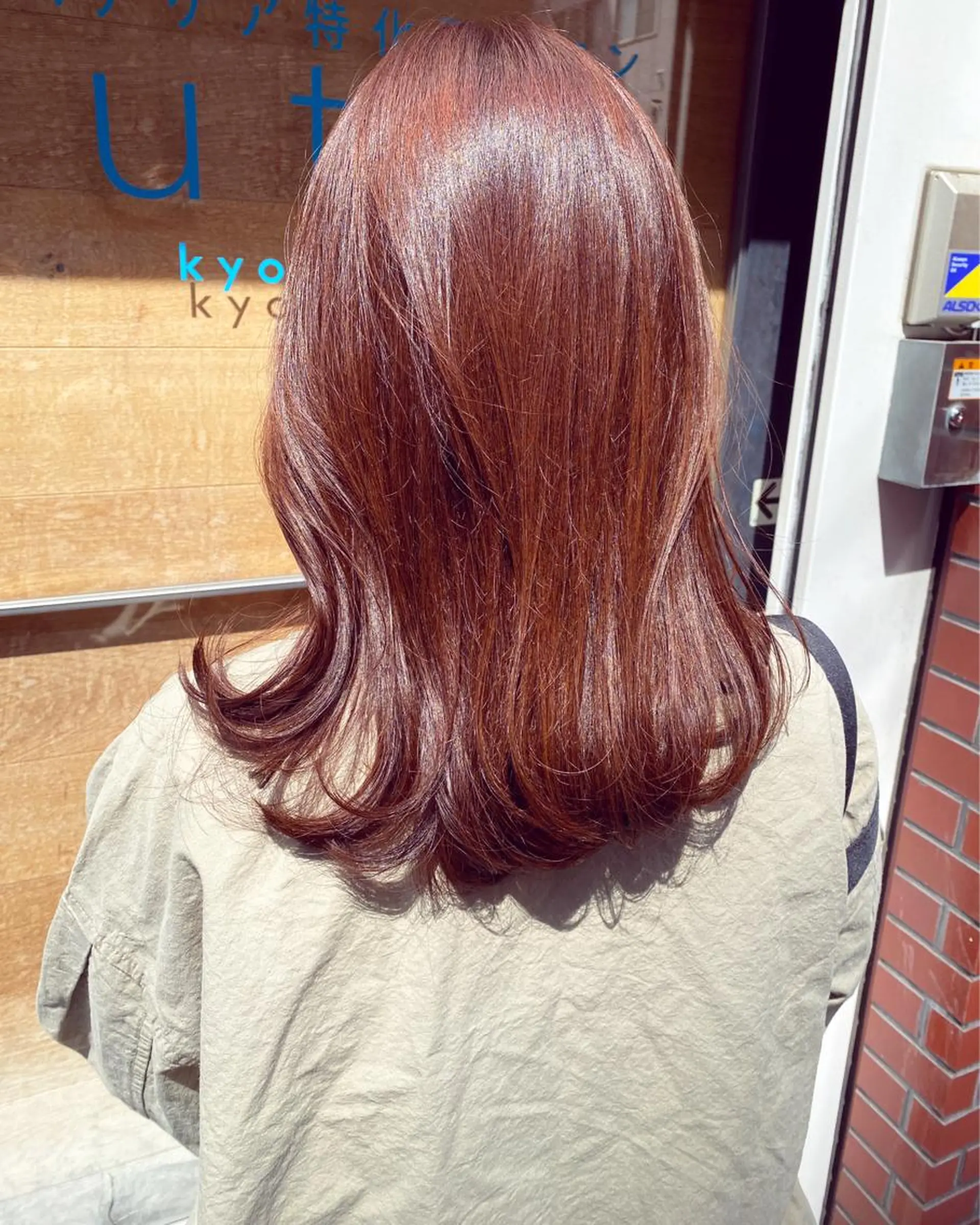 セミロング カット ヘアカラー トリートメント newi京橋 【sachi】のヘアスタイル