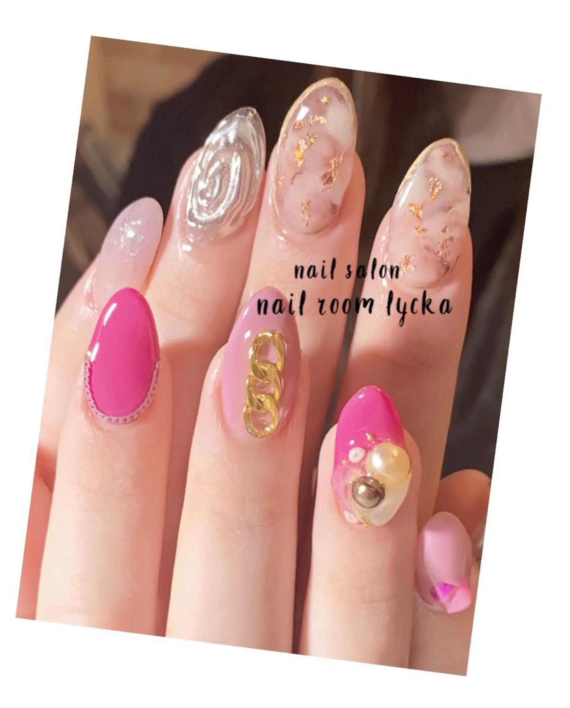 ネイル ﾈｲﾙﾙｰﾑﾘｯｶ 𝐦𝐚𝐲𝐮のネイルデザイン