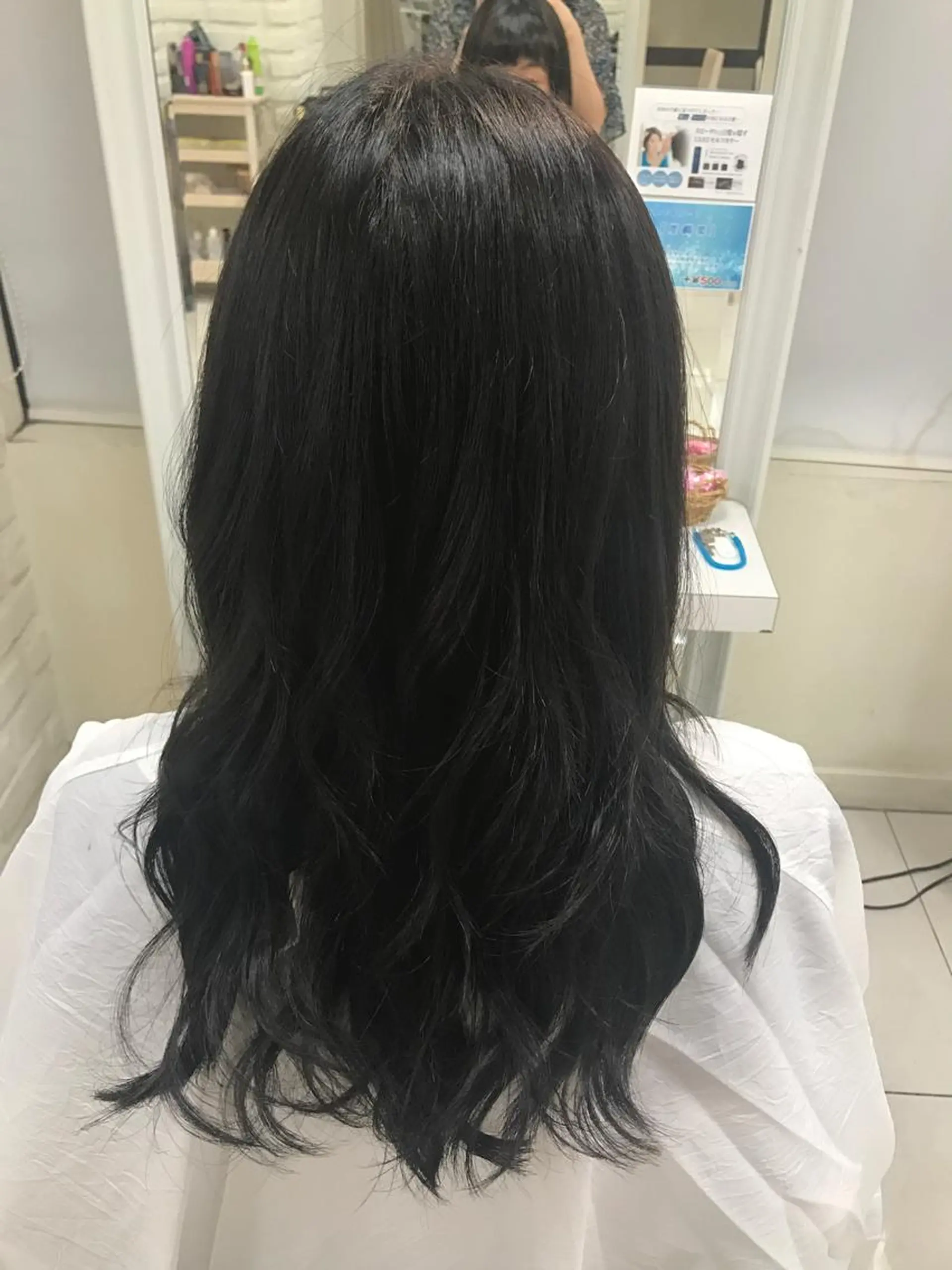 ロング カラー 透明感カラー 【暖色カラー特化】 中山由梨のヘアスタイル