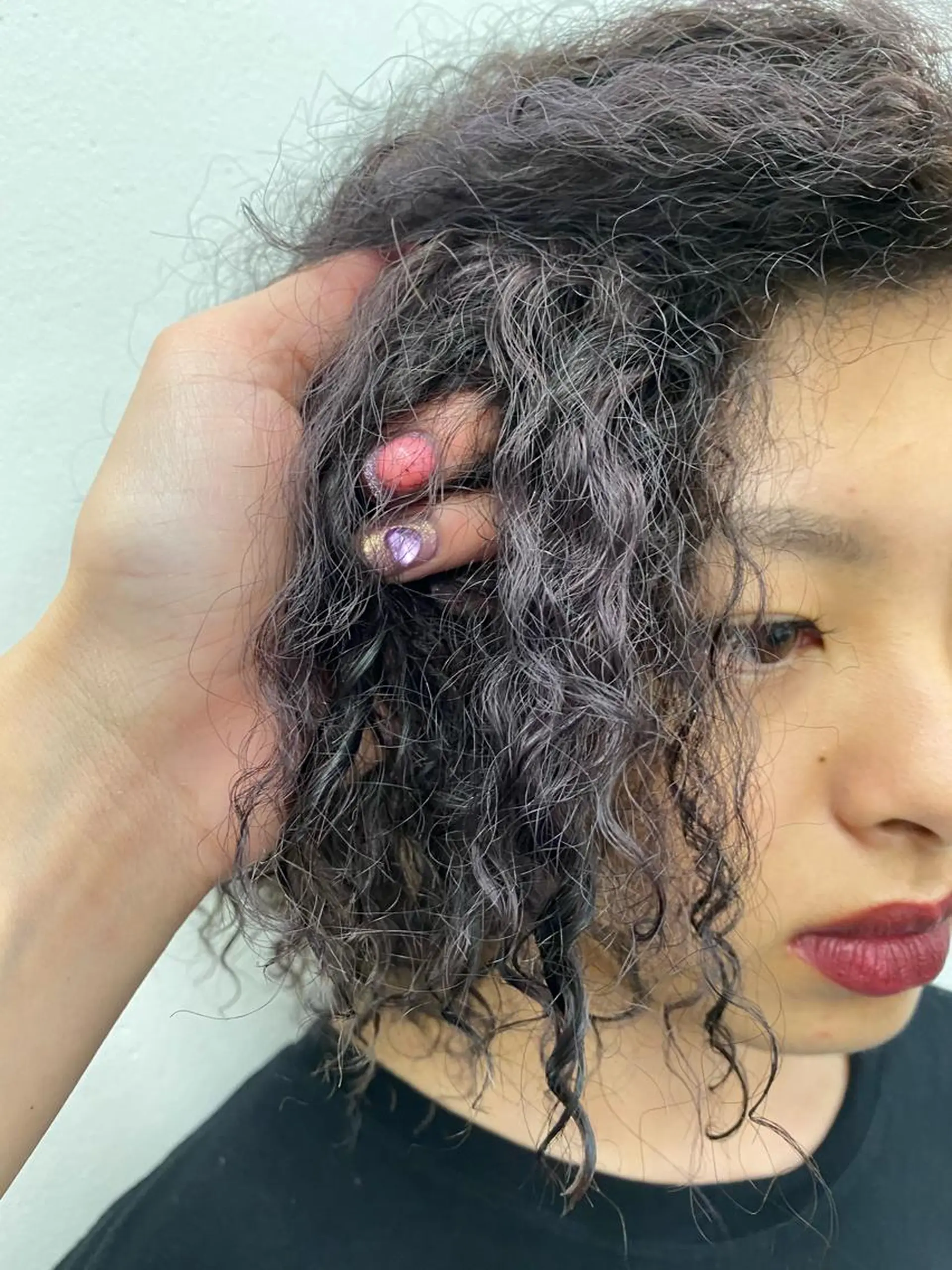 パーマ ヘアカラー サイレント美容師 アイリィのヘアスタイル