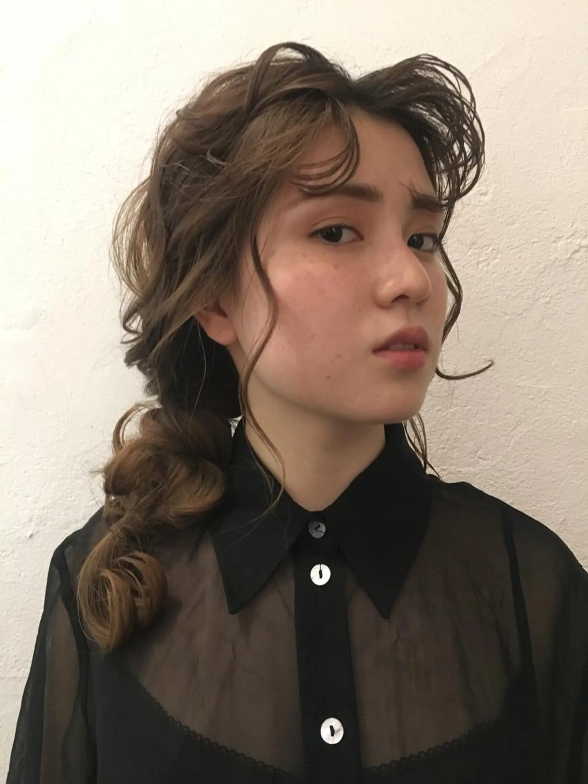 ミディアム カラー BRUNTJET所属・MAEDA MADOKAのヘアスタイル