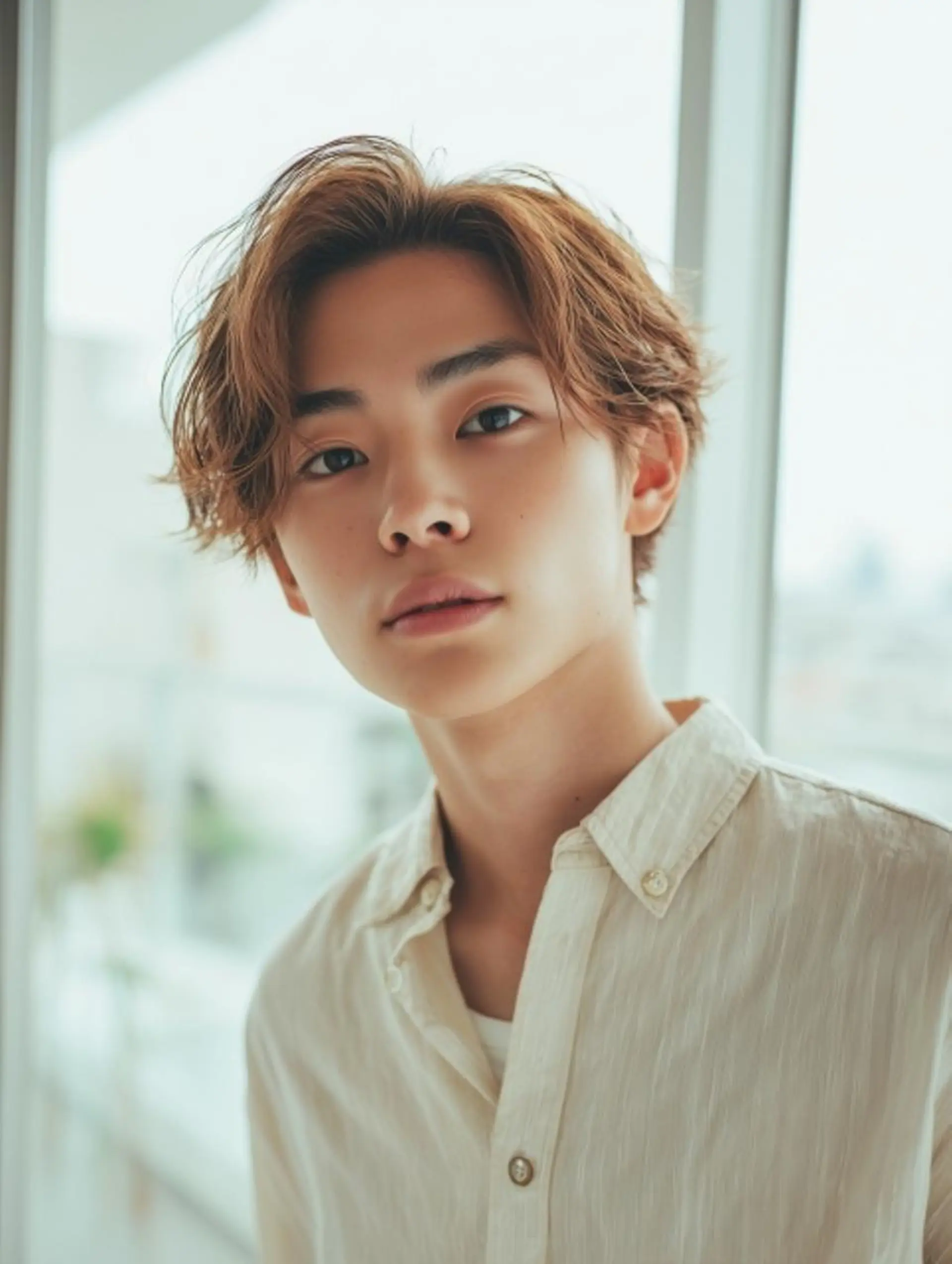 メンズ カット ヘアカラー ミニモ人気①位🥇 似合わせ×髪質改善のヘアスタイル