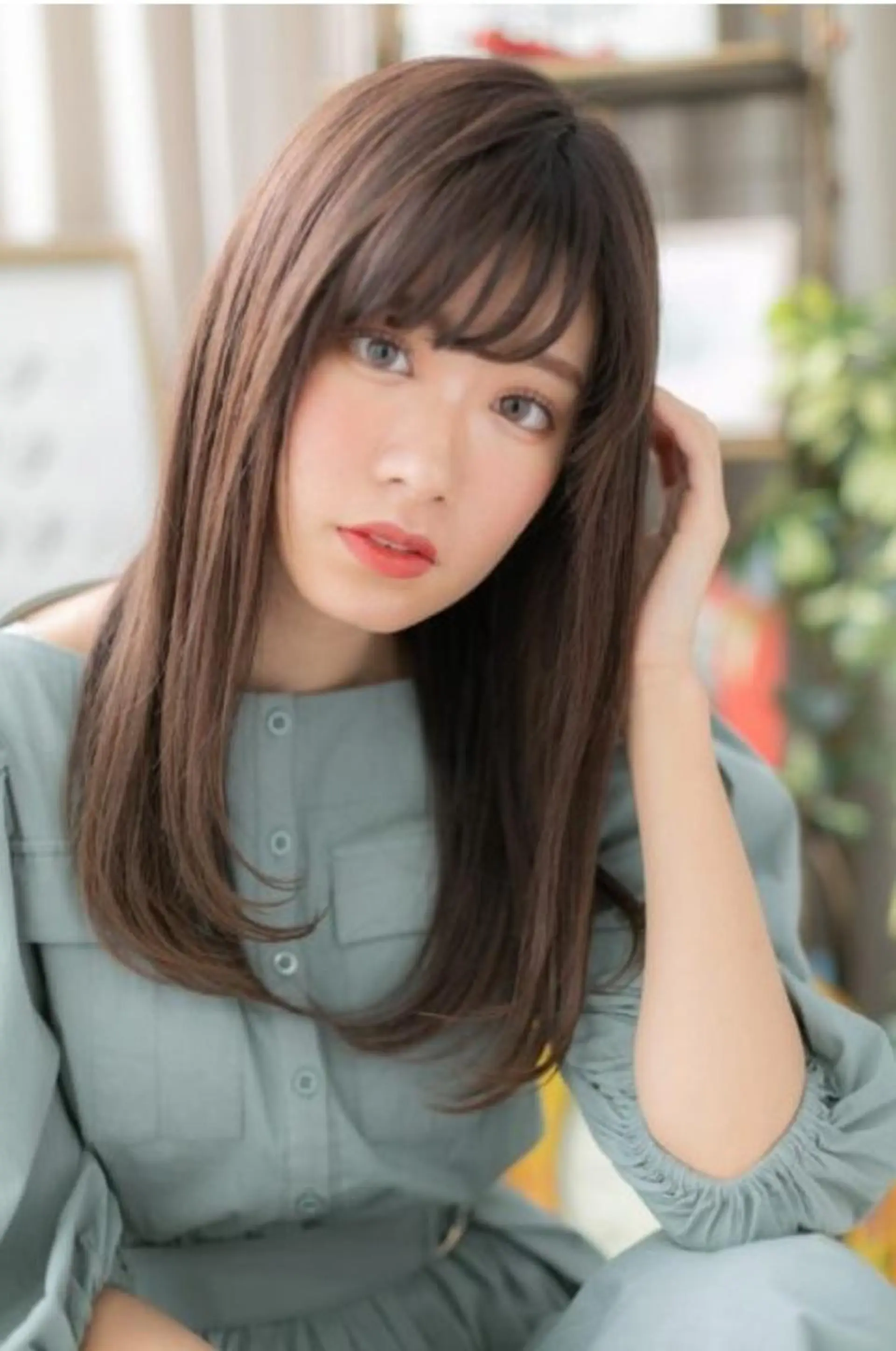 ロング 中野 雄介のヘアスタイル