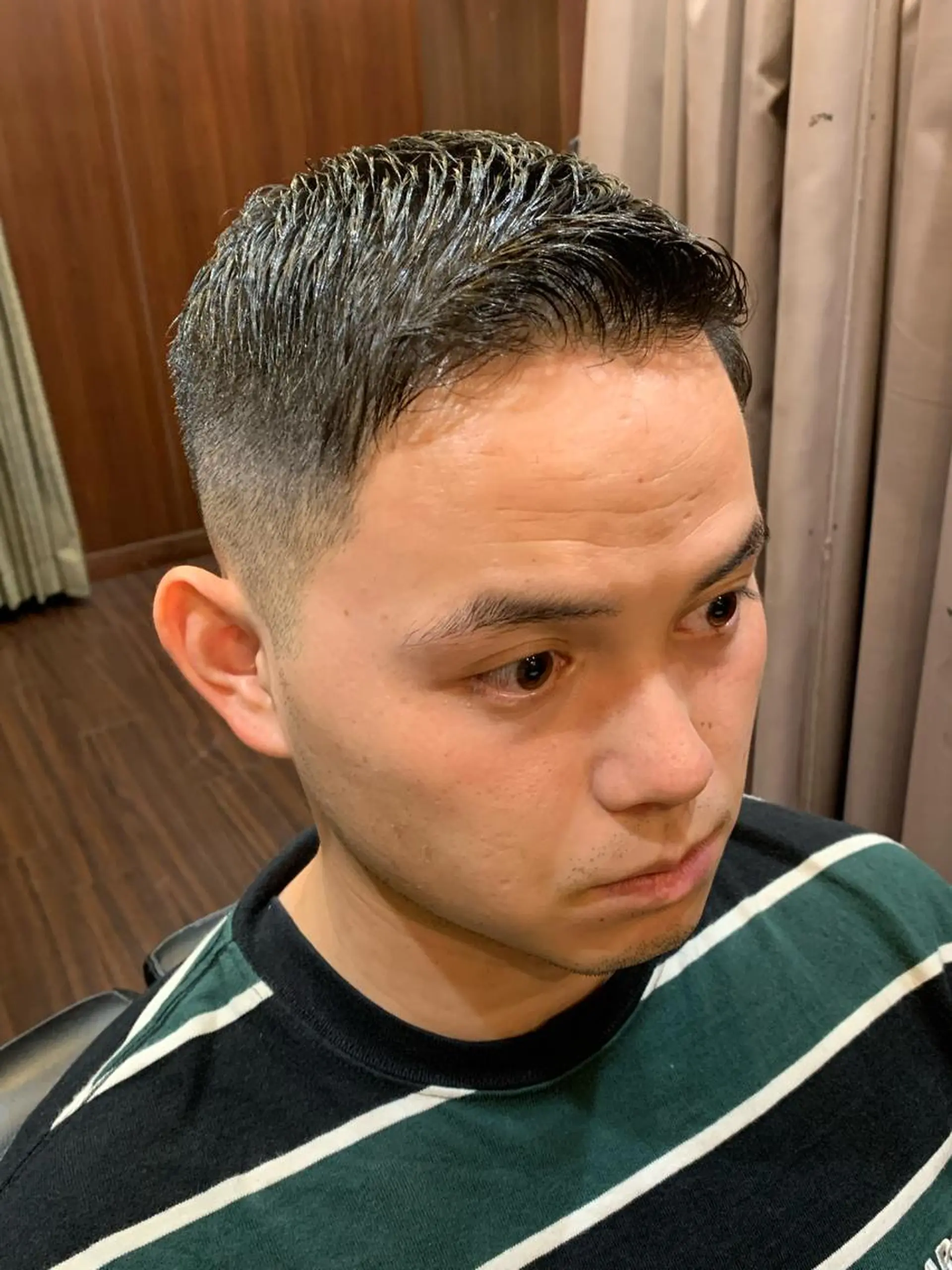 ショート メンズ 羽木 隆徒のヘアスタイル