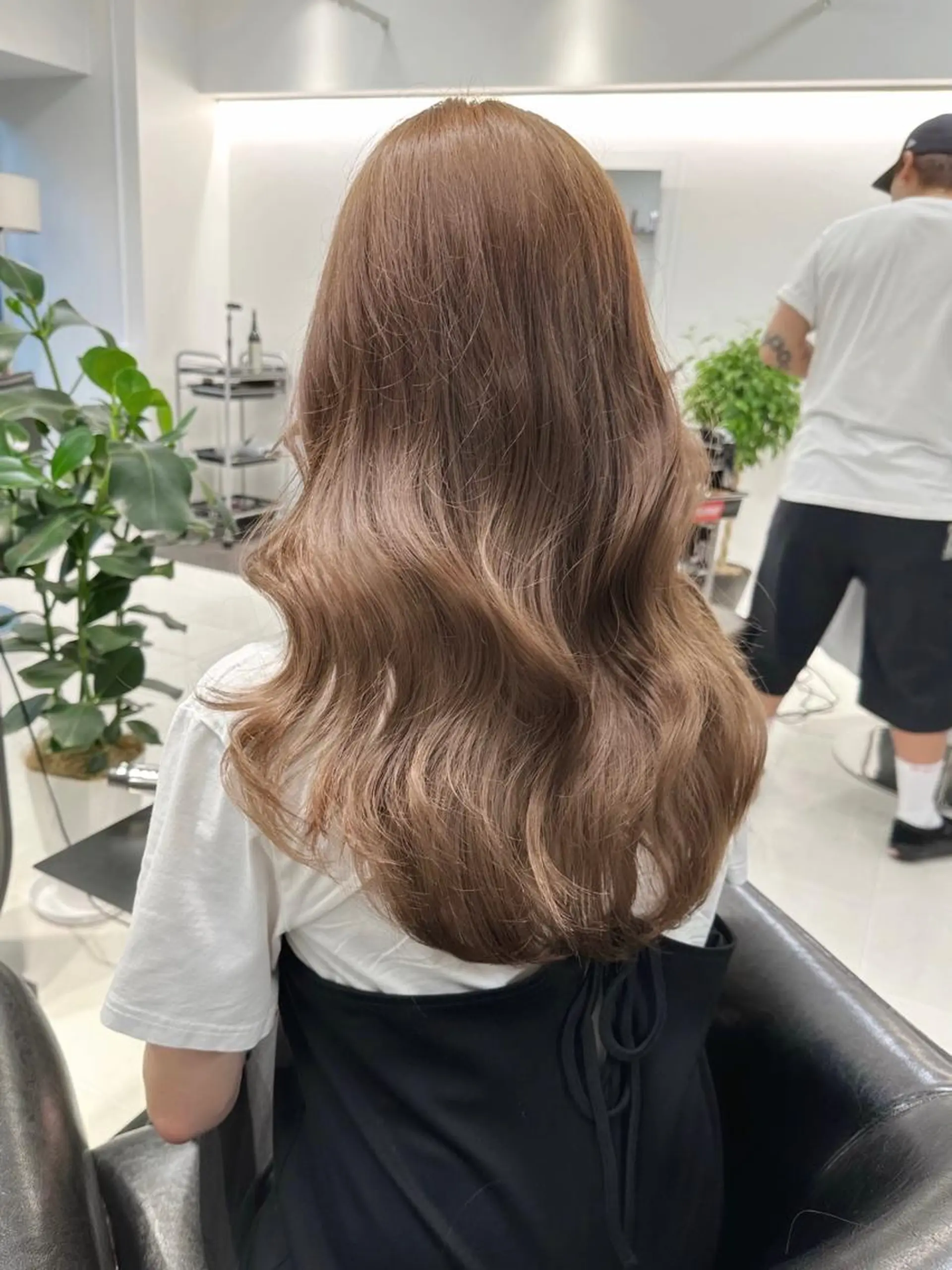 ミディアム カラー 韓国ヘア 店長NEGIのヘアスタイル