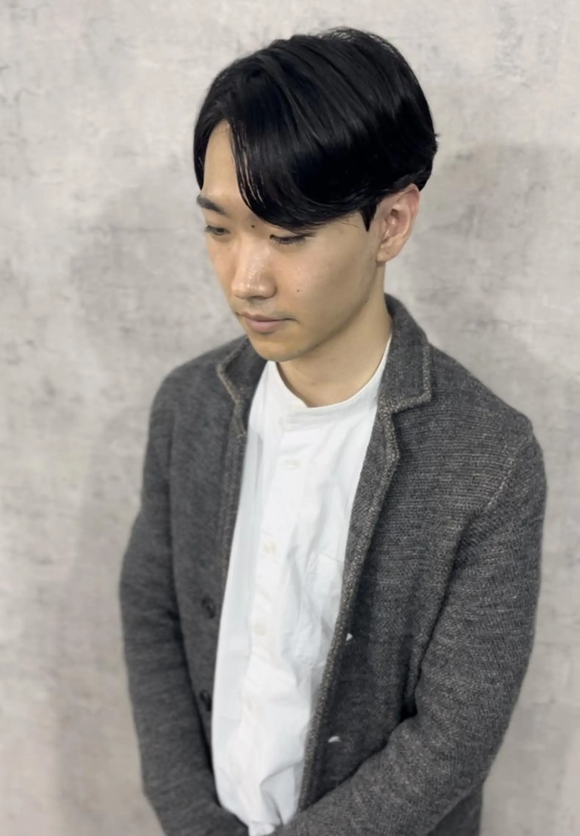 ミディアム ミディアムパーマ カット パーマ トリートメント ヘアセット Men's Eir Kodamaのヘアスタイル