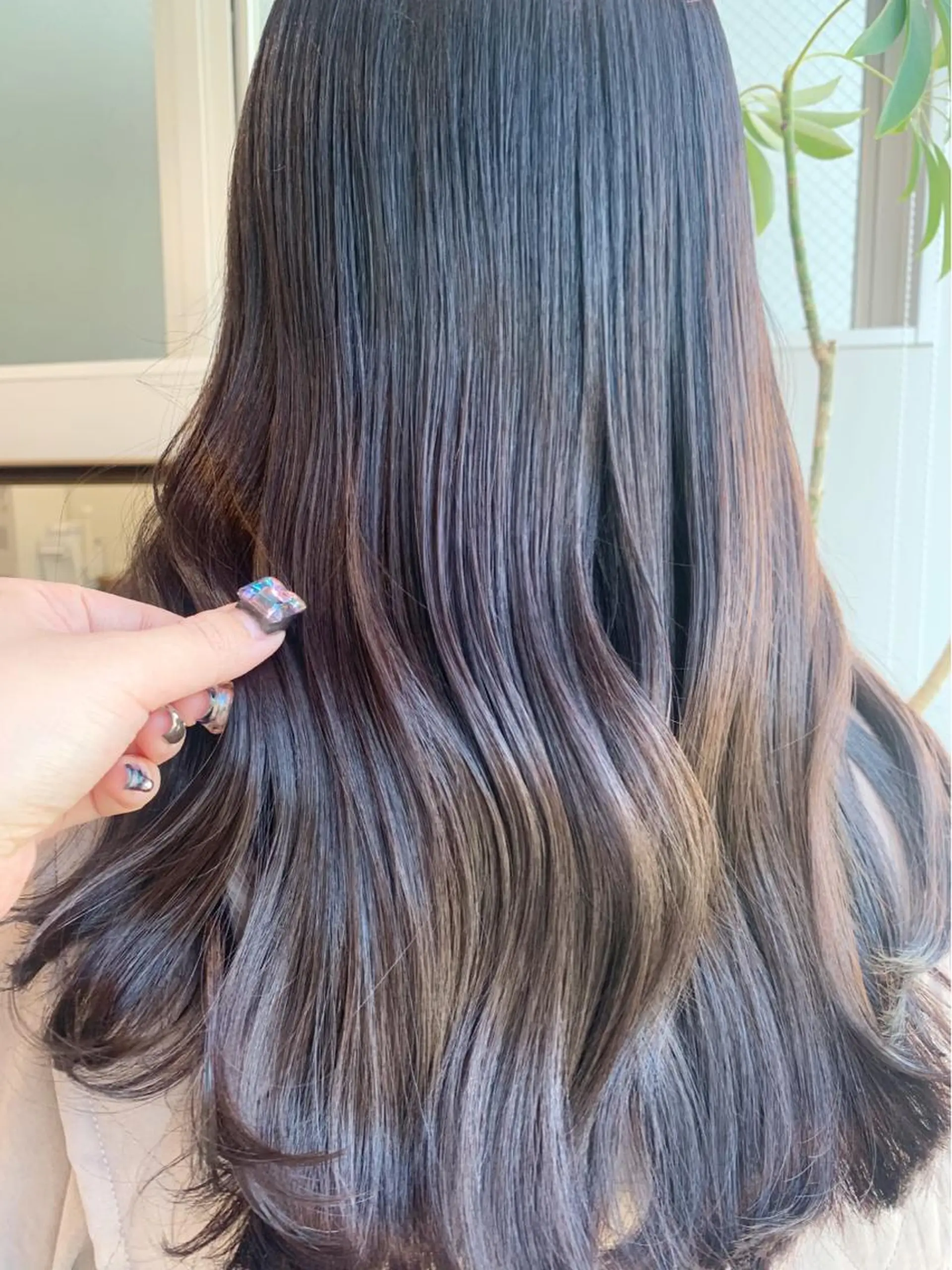 セミロング 髪質改善 縮毛矯正 トリートメント カット ヘアカラー トリートメント 髪質改善/縮毛矯正 🎀小林 唯 🎀のヘアスタイル