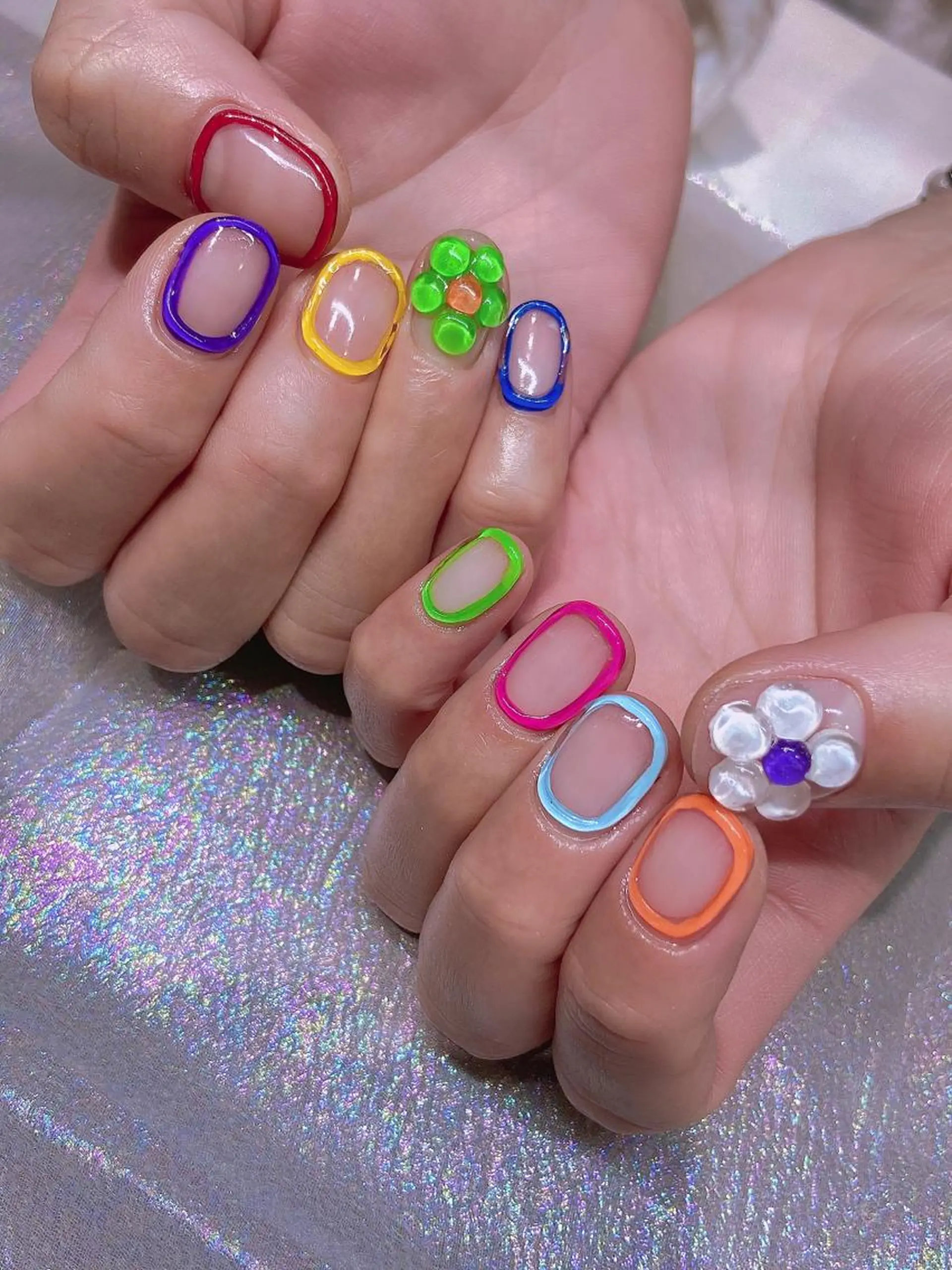 ネイル 長さだし専門店 M2　rikaのネイルデザイン