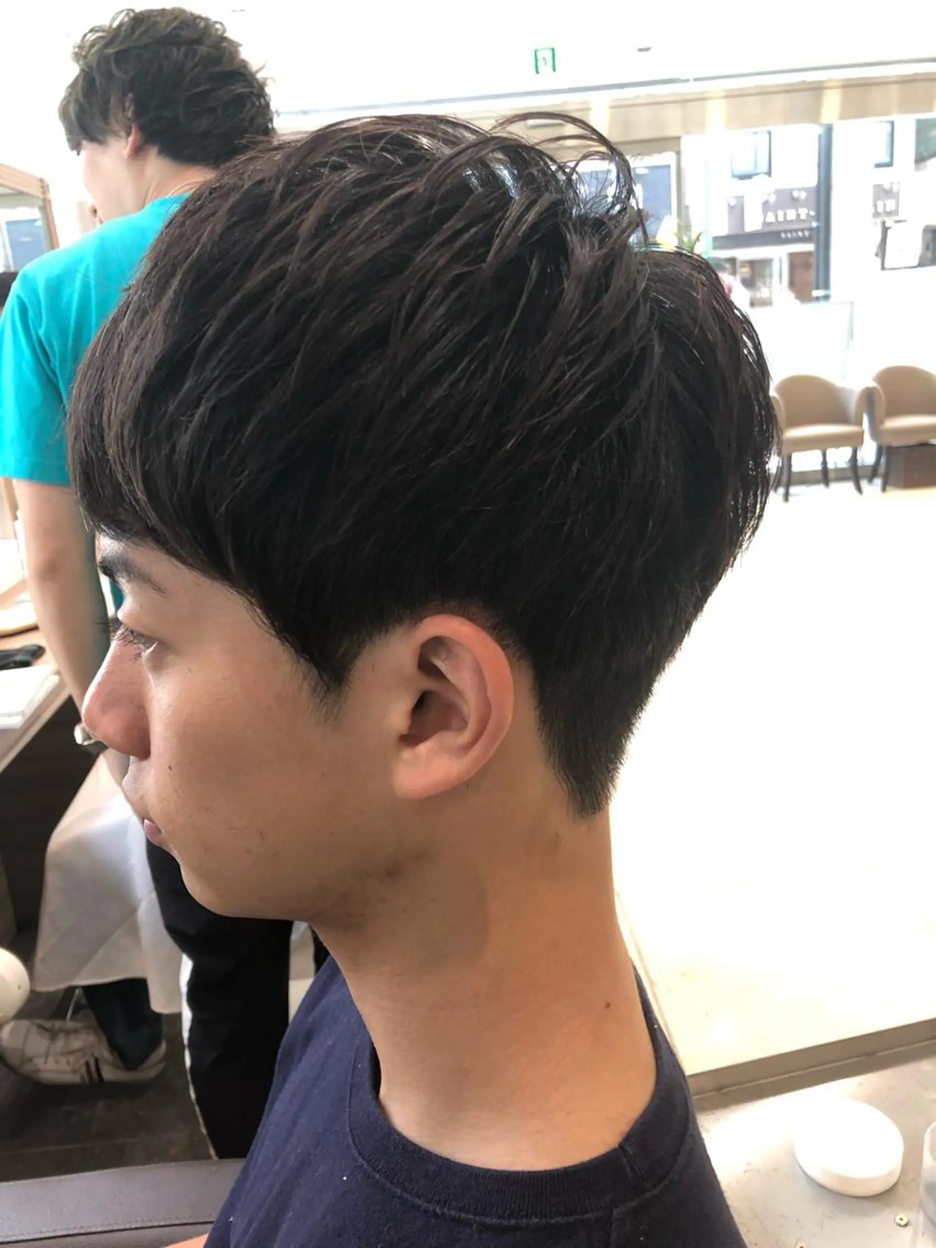 ショート ヘアアレンジ メンズ ビジネス カット 縮毛矯正 トリートメント メンズパーマ特化/ メッシュ/薫/店長のヘアスタイル
